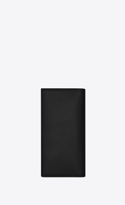 SAINT LAURENT continental wallet in smooth leather outlook