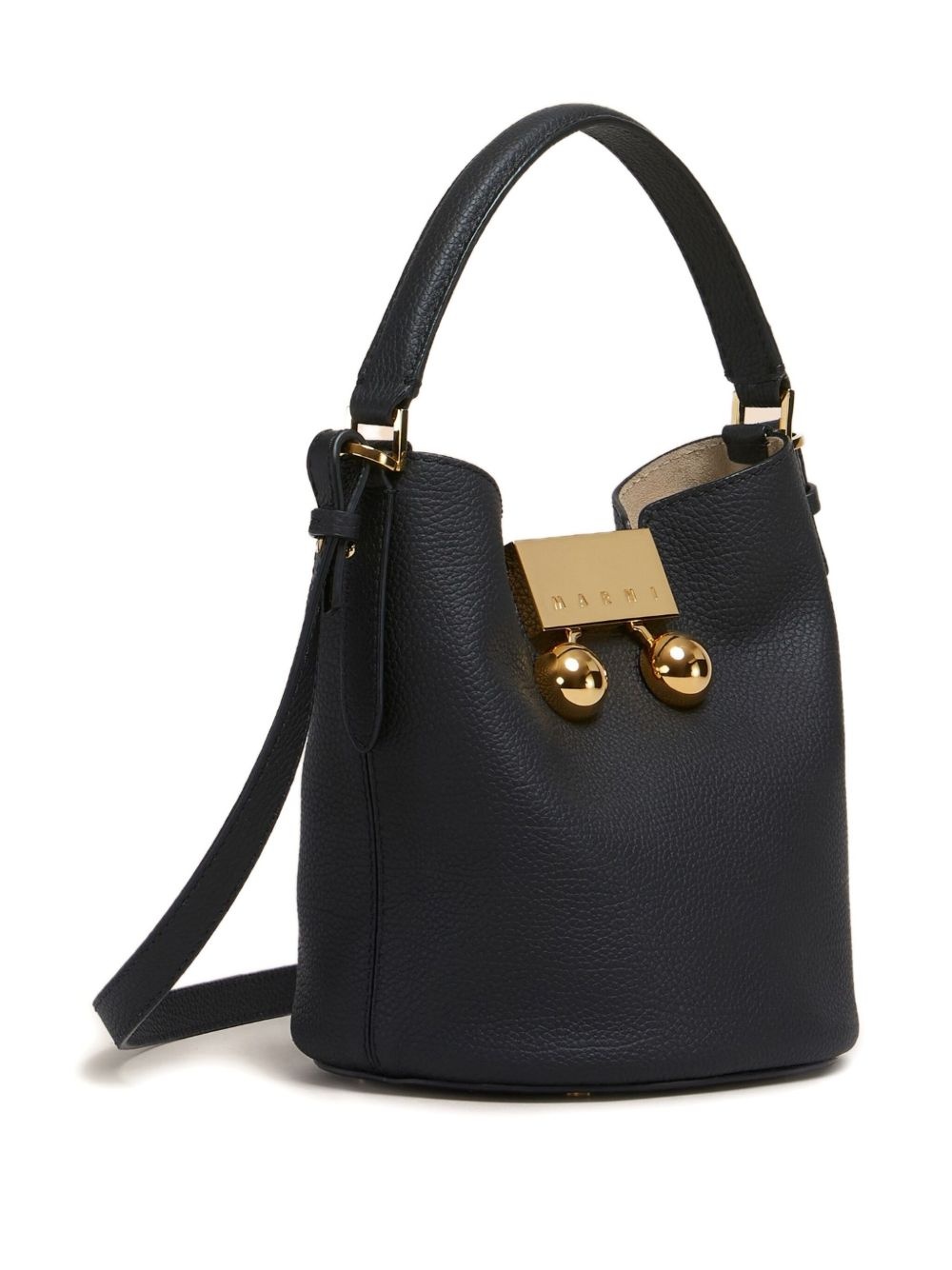 Trunkaroo pebbled-leather bucket bag - 4