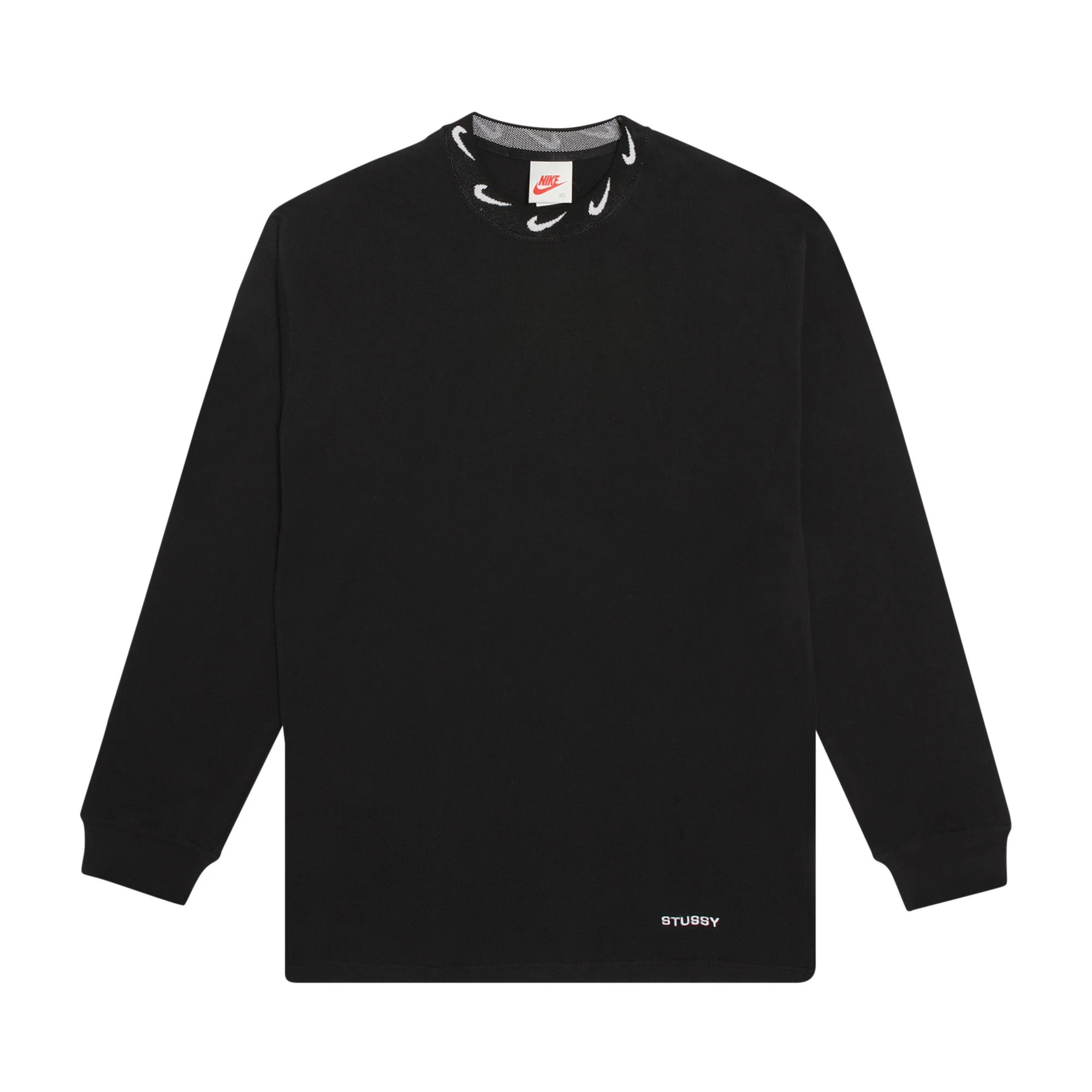 Nike x Stussy NRG BR Long-Sleeve Knit Top 'Black' - 1