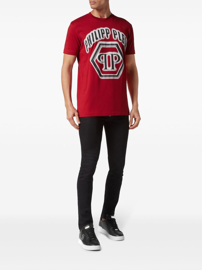 PHILIPP PLEIN logo-print cotton T-shirt outlook