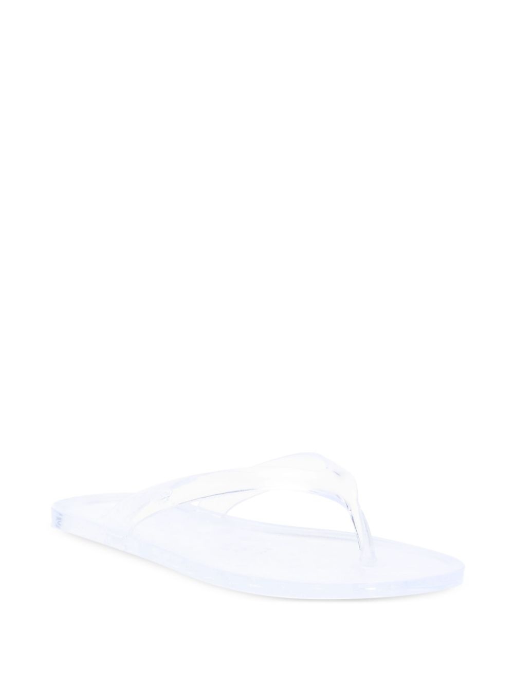 transparent-design flip flops - 2