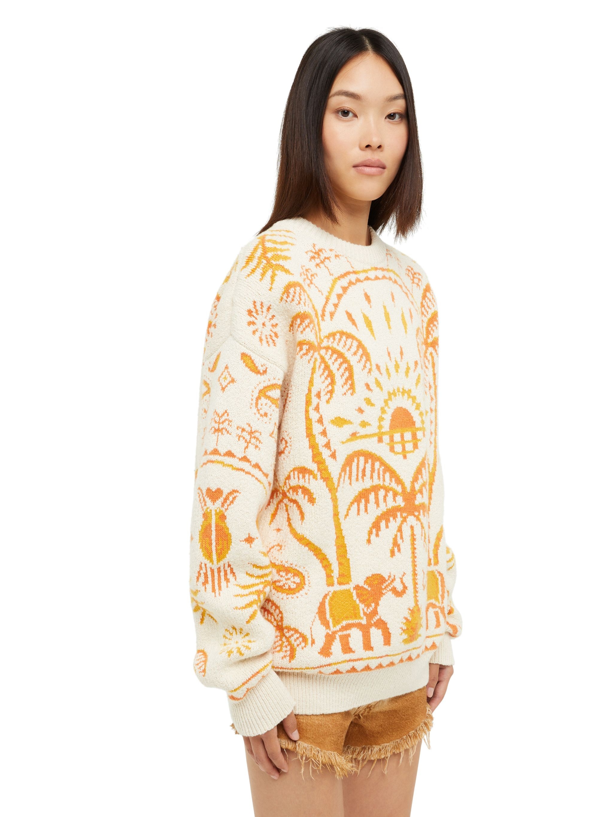 Lush Of Nature Foulard Sweater - 7