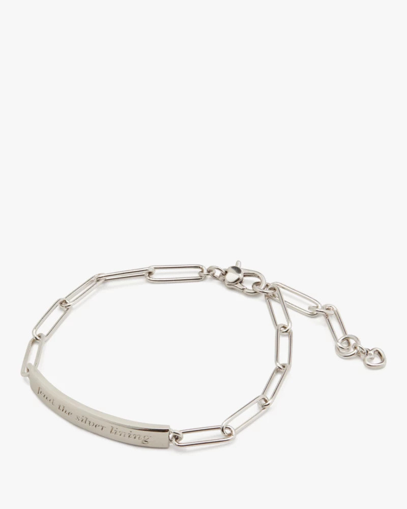 Silver Lining Id Bracelet 1