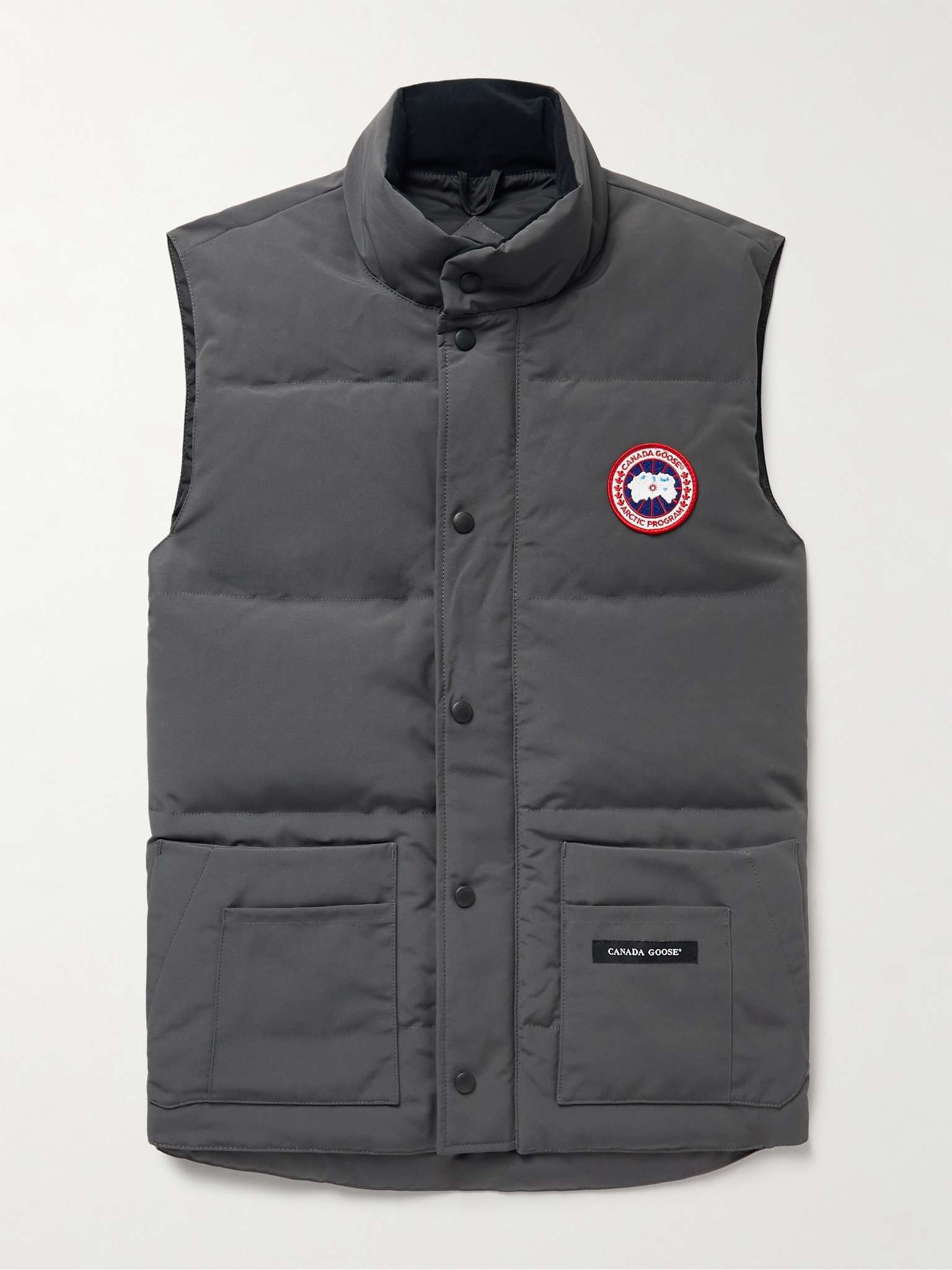 Slim-Fit Freestyle Crew Quilted Arctic Tech Down Gilet - 1