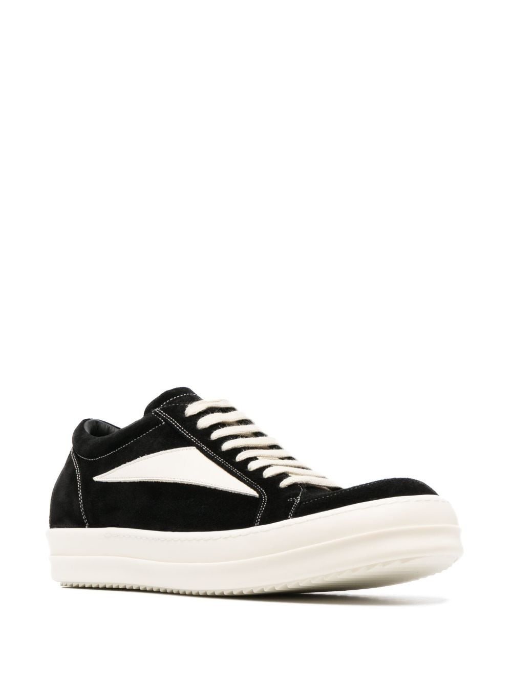 Vintage low-top leather sneakers - 2