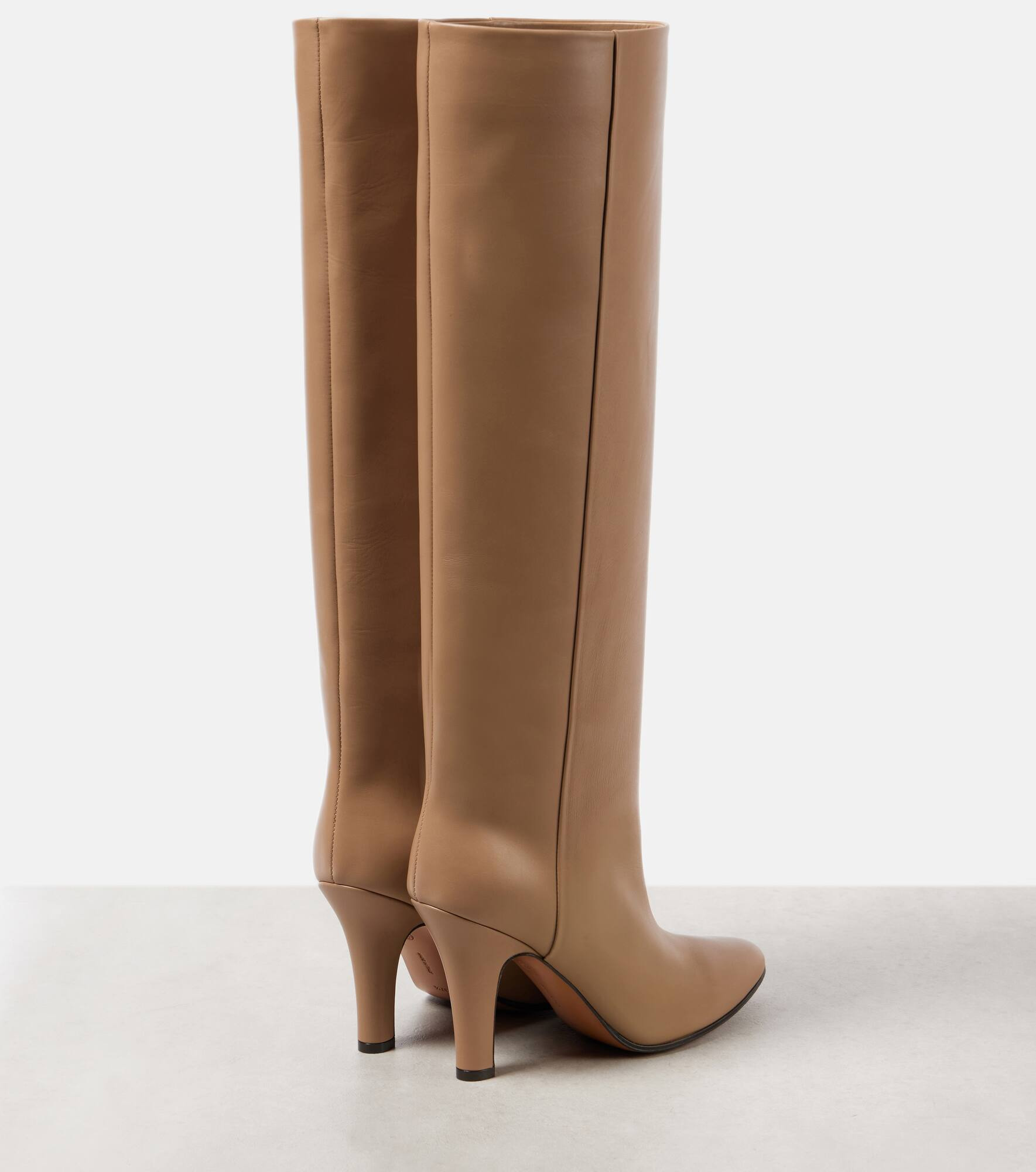 Prudens leather knee-high boots - 2