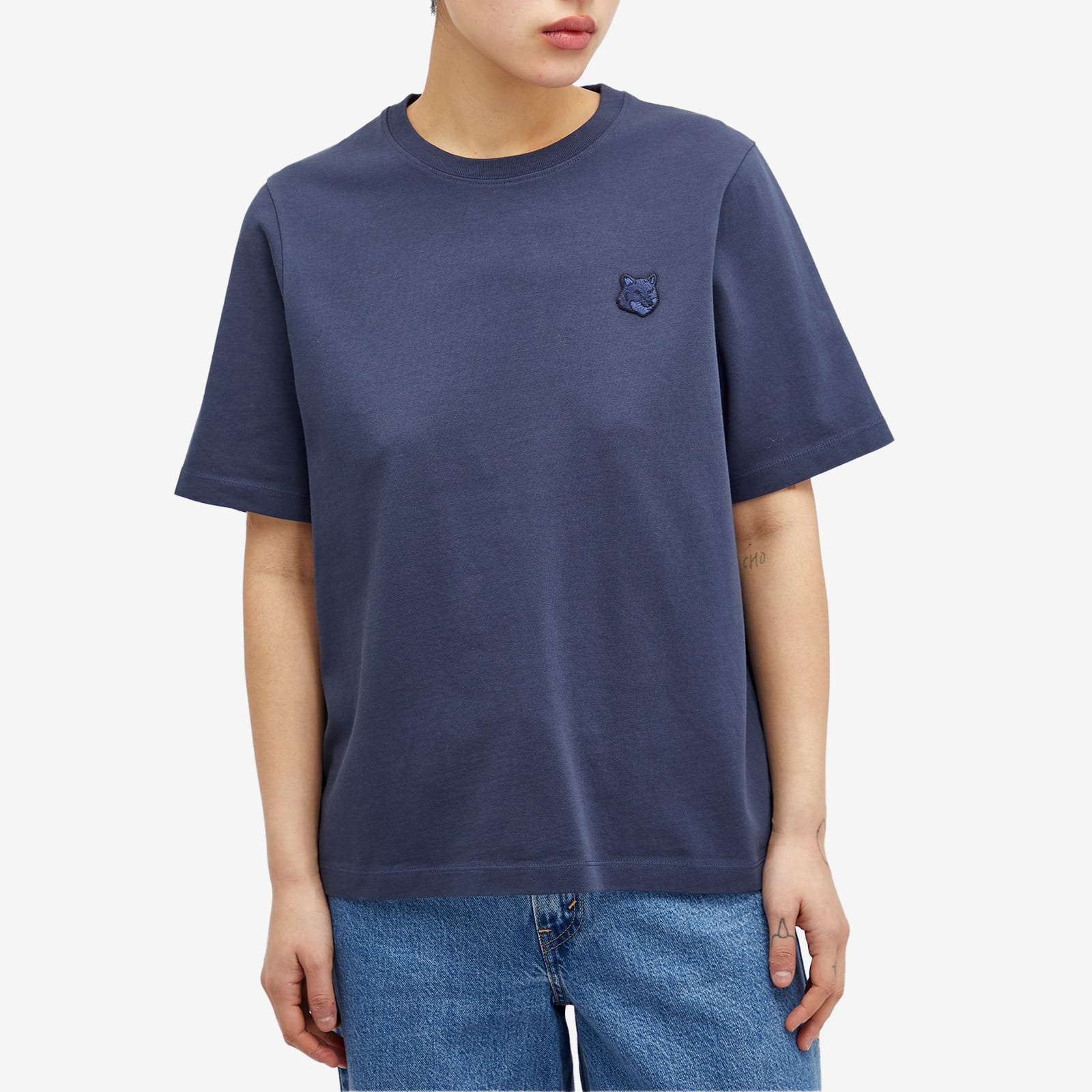 Maison Kitsune Bold Fox Head Patch Comfort T-Shirt - 2