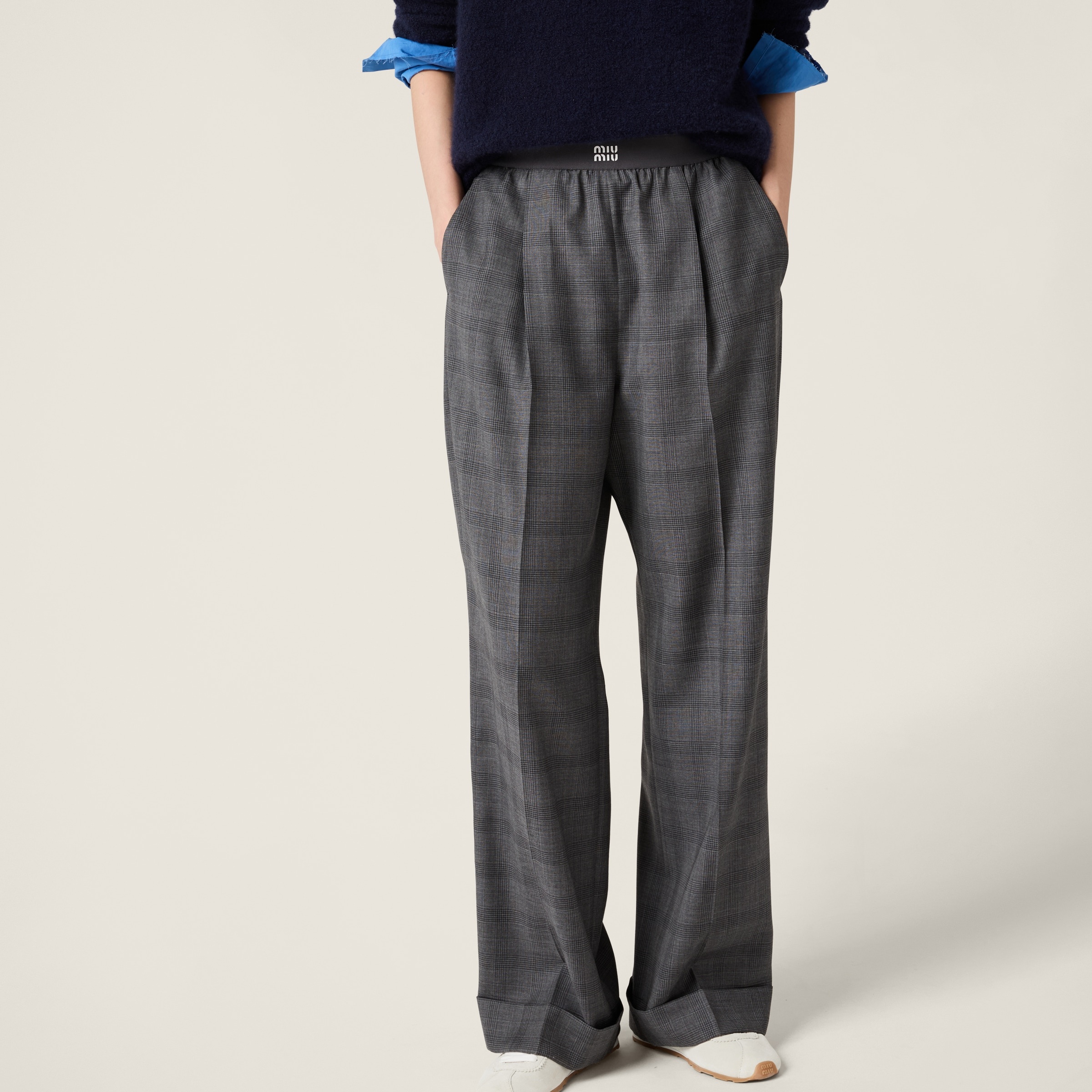 Miu Miu Pinstriped pants | REVERSIBLE