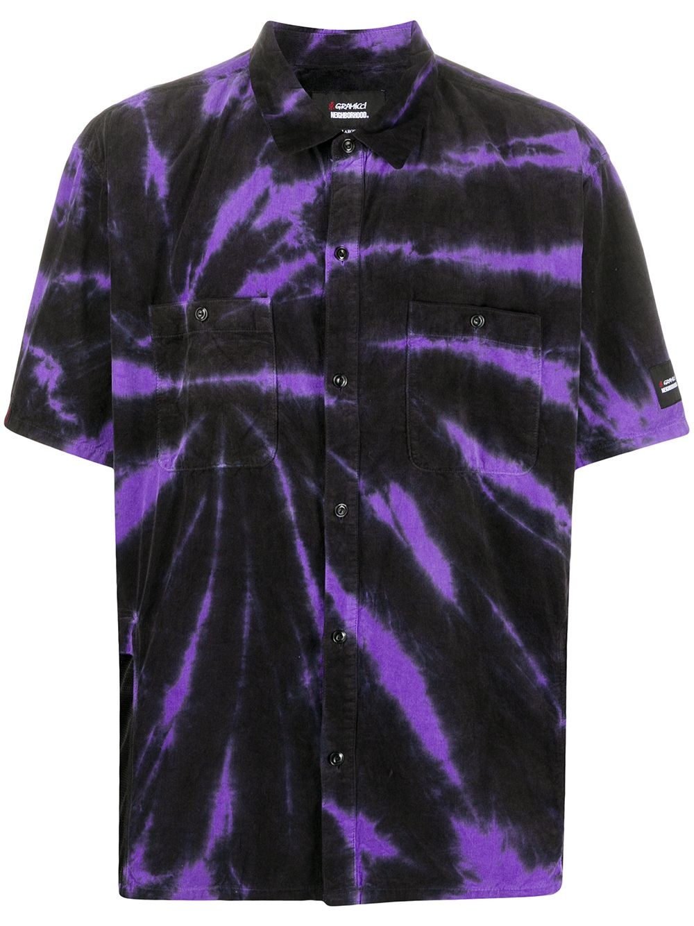 Camisa tie-dye de algodão - 1