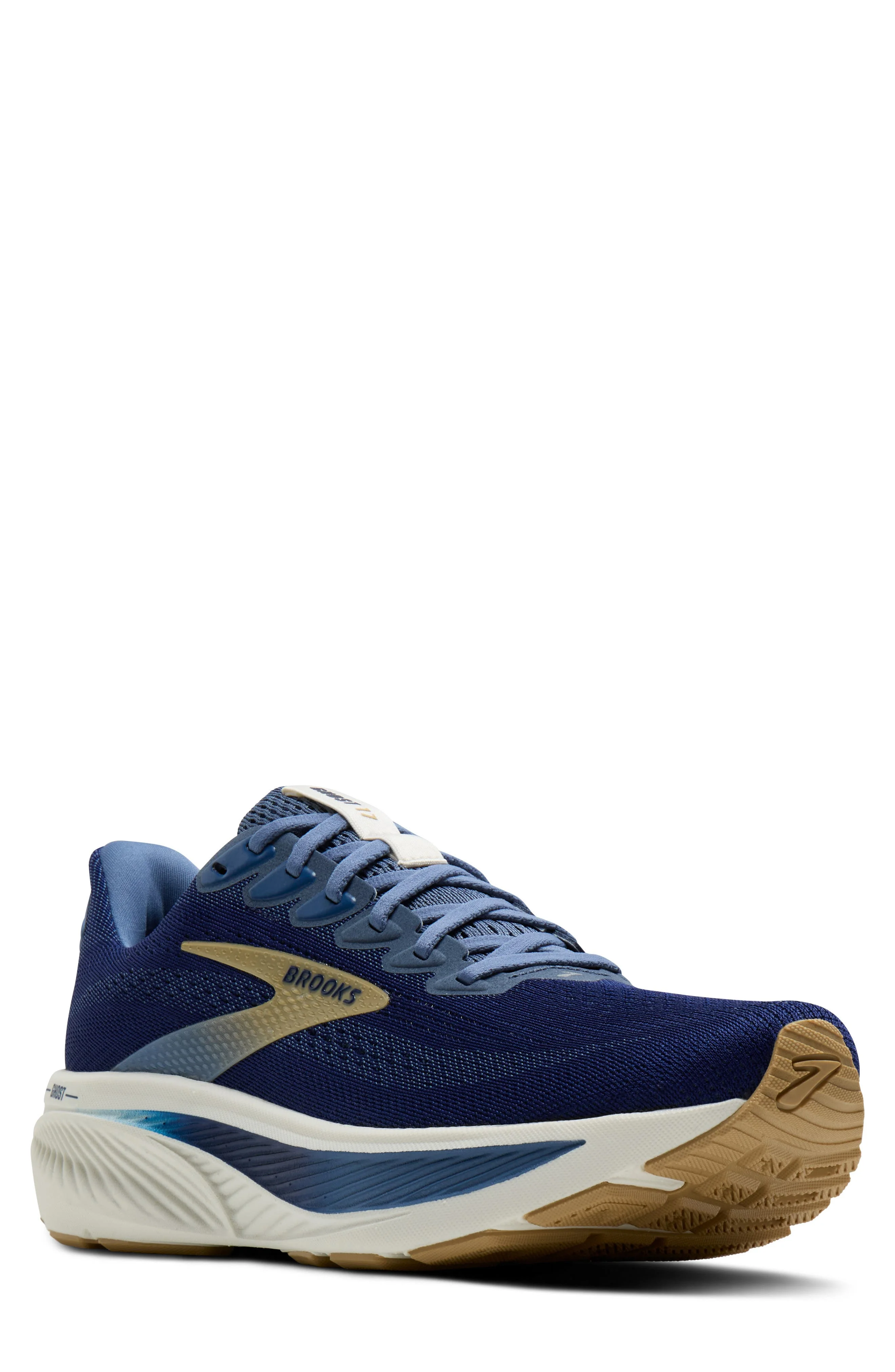 Brooks Ghost 17 Running Shoe in Beacon Blue/moonlight/starfish at Nordstrom - 1