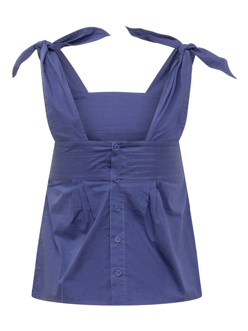 See by Chloé bow-embellished top outlook