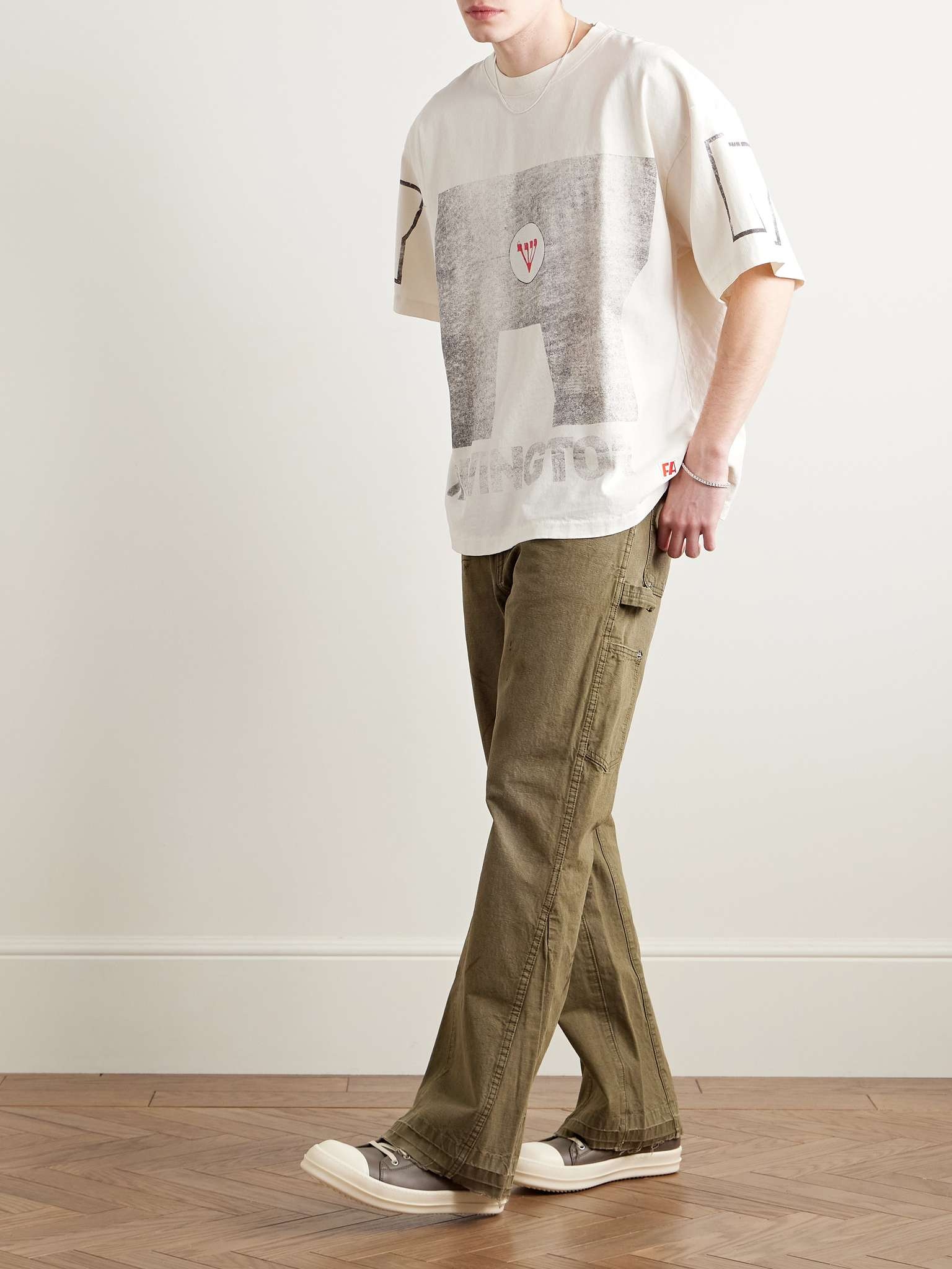 Nature of Man CVA Printed Cotton-Jersey T-Shirt - 2