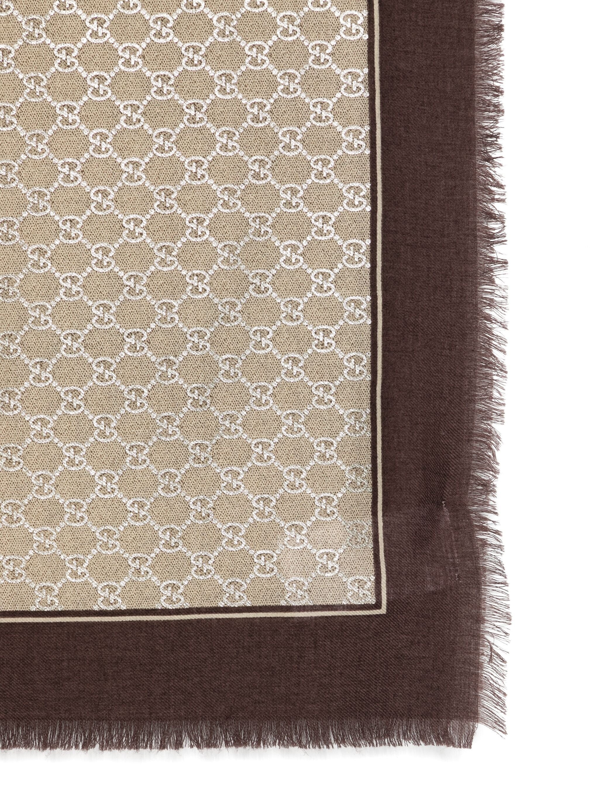 GG Wool Shawl - 2
