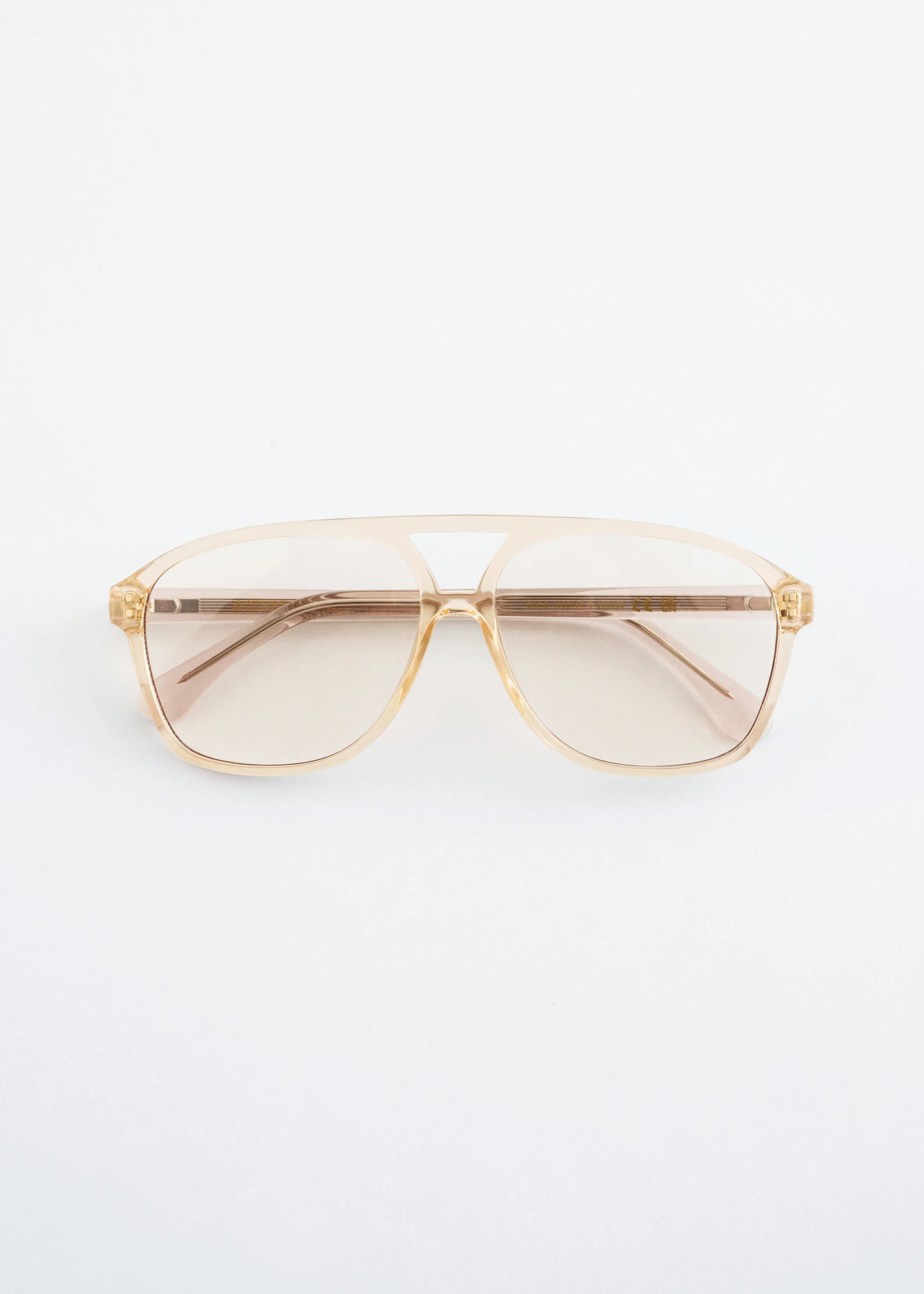 Oversized Aviator Sunglasses - 1