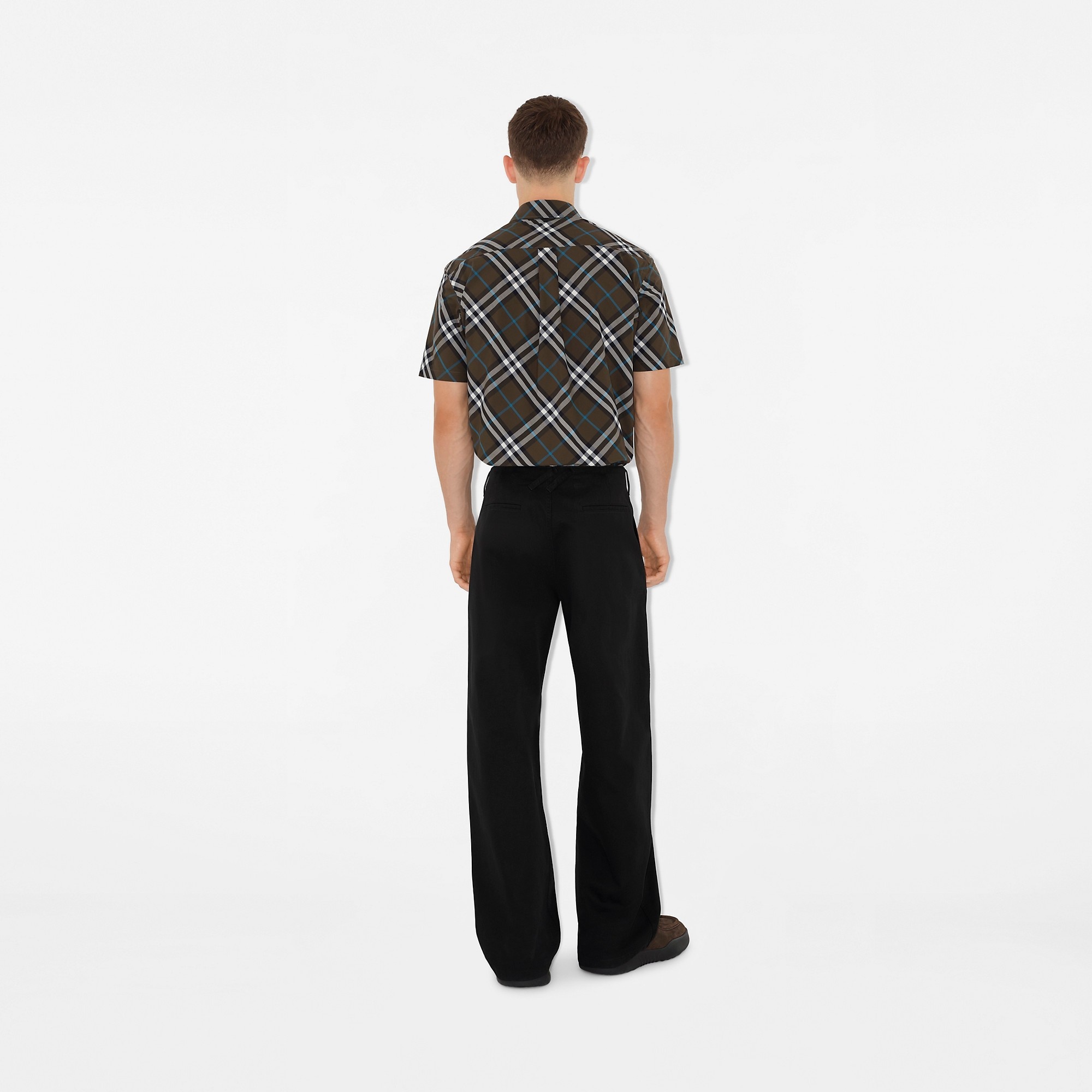 Regular Fit Check Cotton Shirt - 4