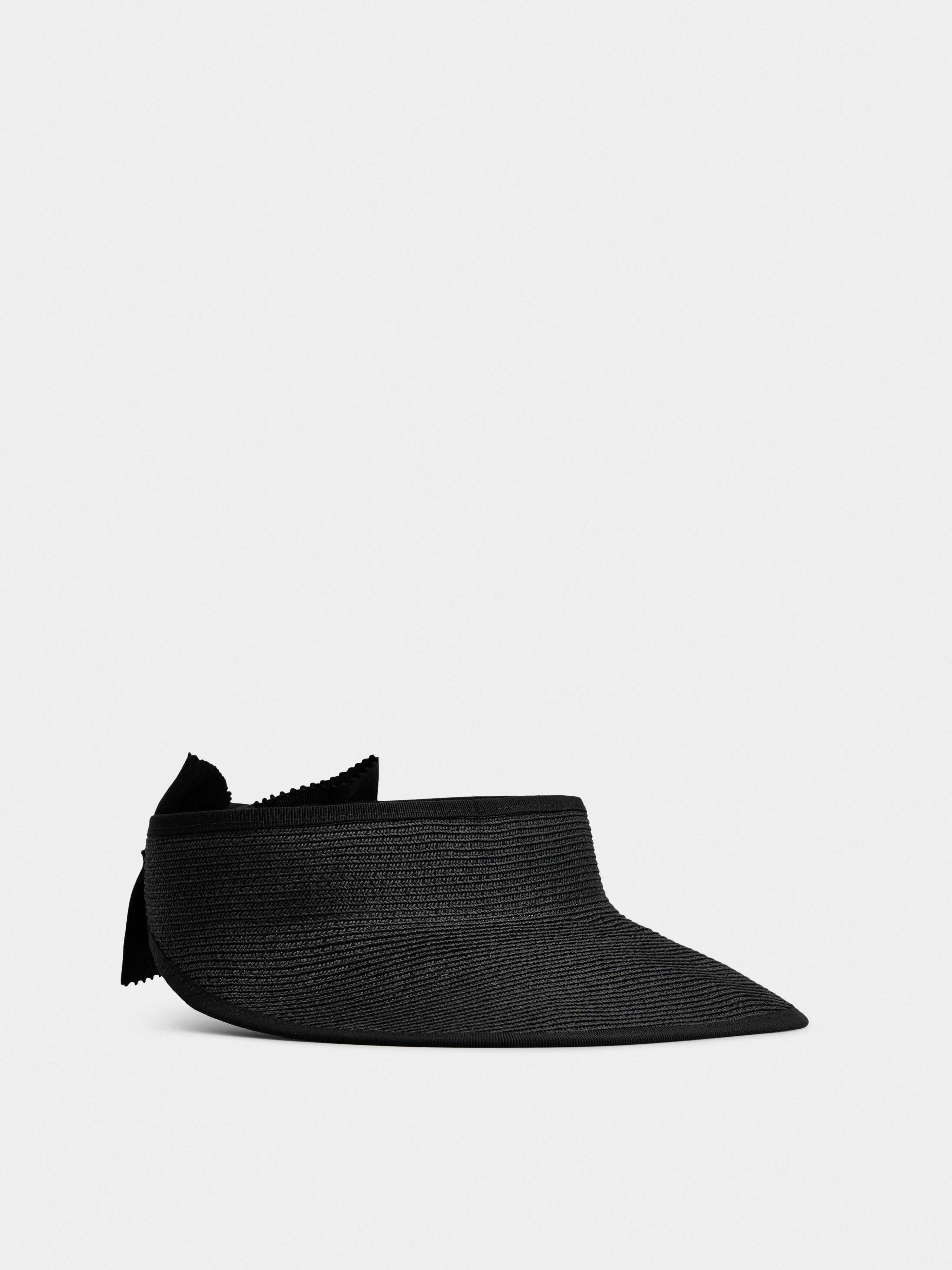 Broche Vivier Buckle Visor in Straw - 4