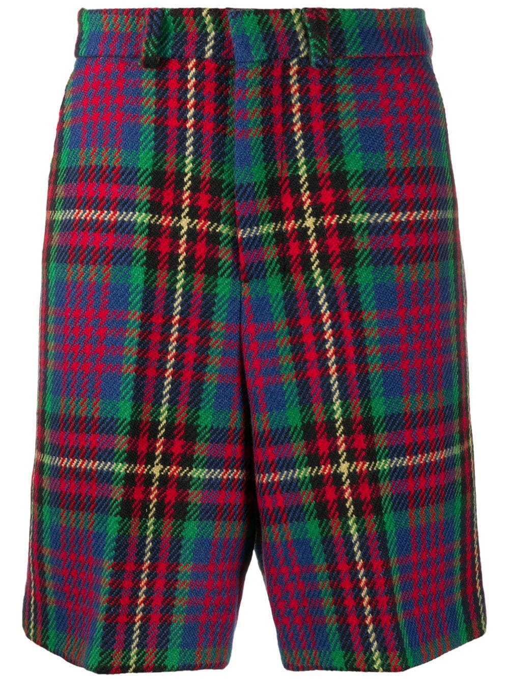 plaid Bermuda shorts - 1