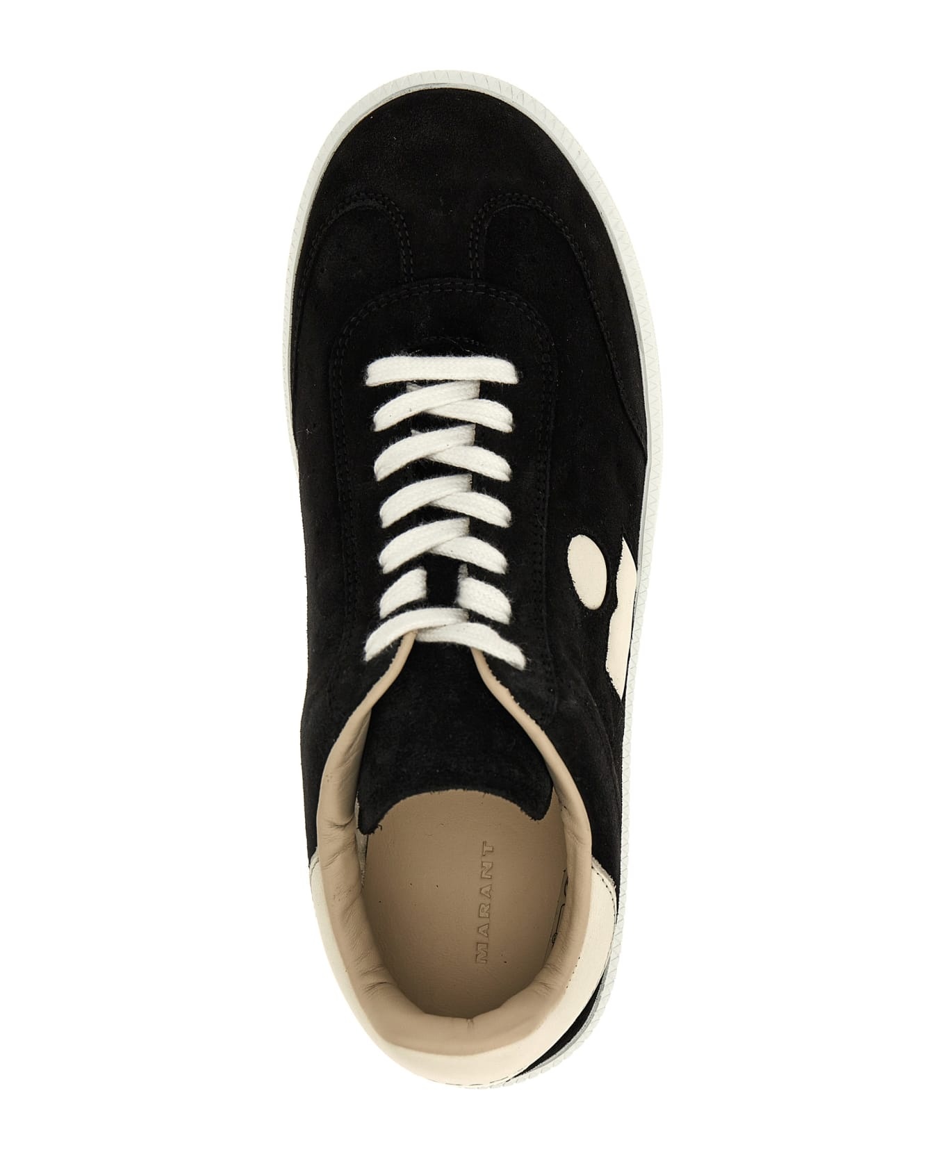 'suede Logo Snea' Sneakers - 4