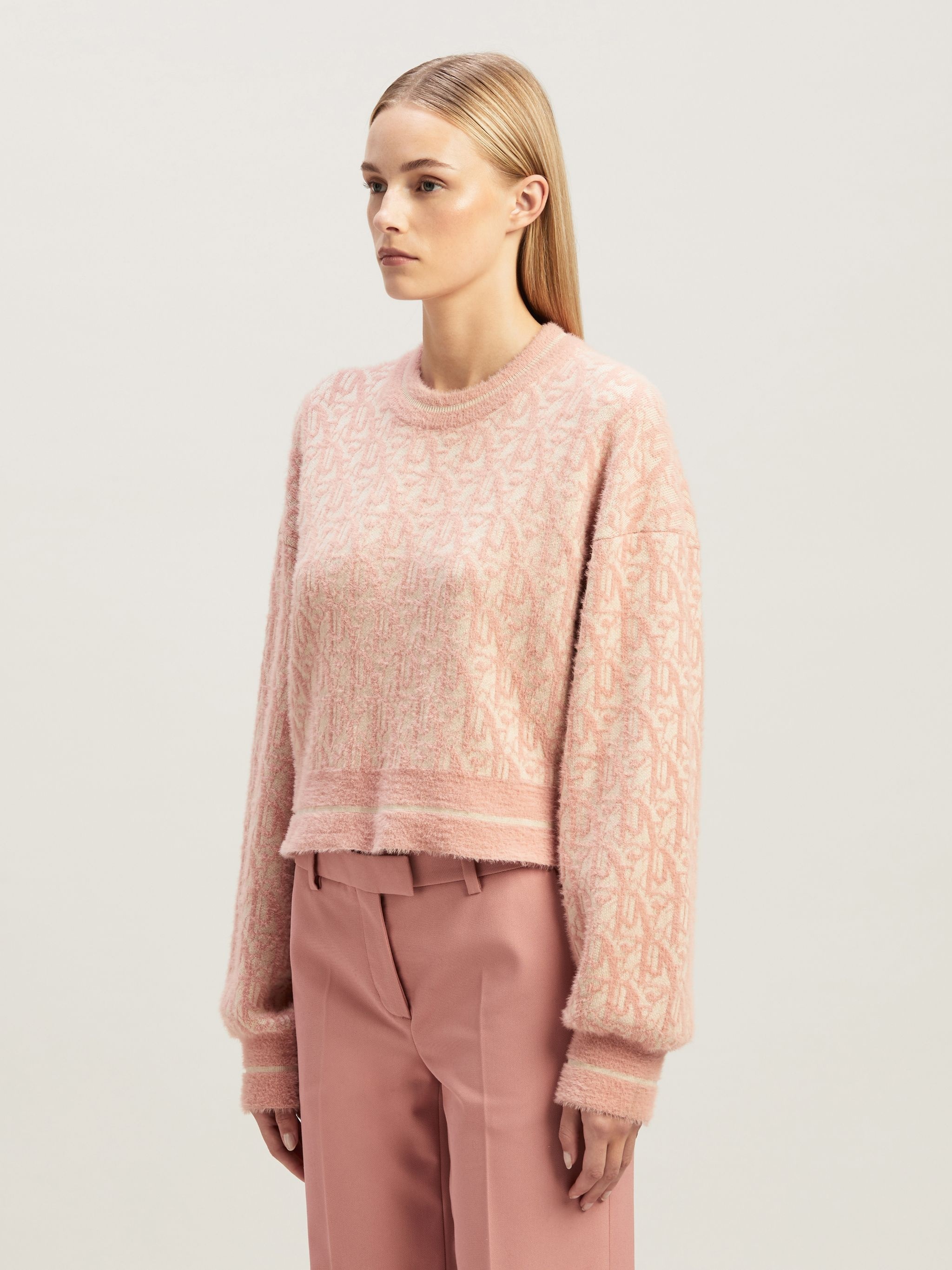 Monogram Jacquard Sweater - 4