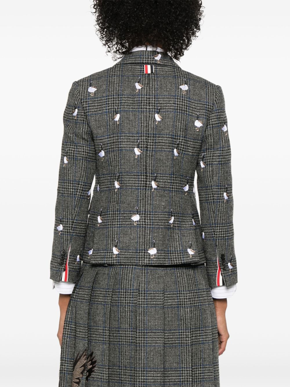 Prince of Wales Hunting tweed blazer - 4