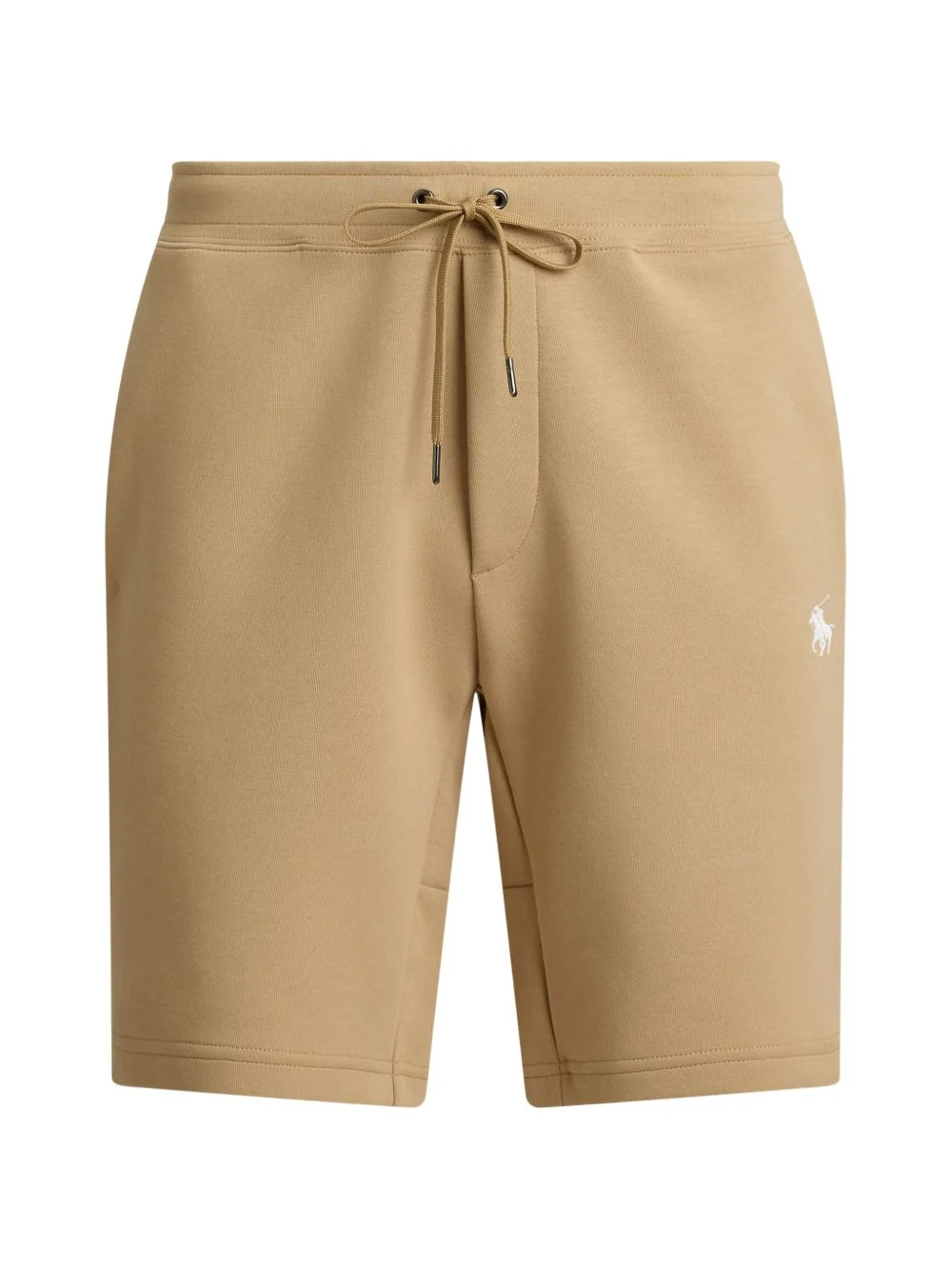 logo-embroidered drawstring shorts - 1
