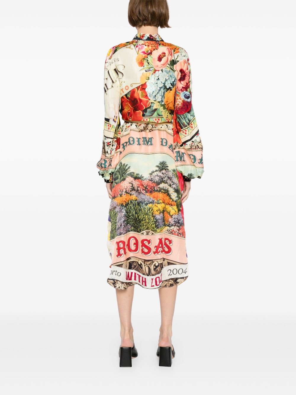 Aromatic Amor midi dress - 4