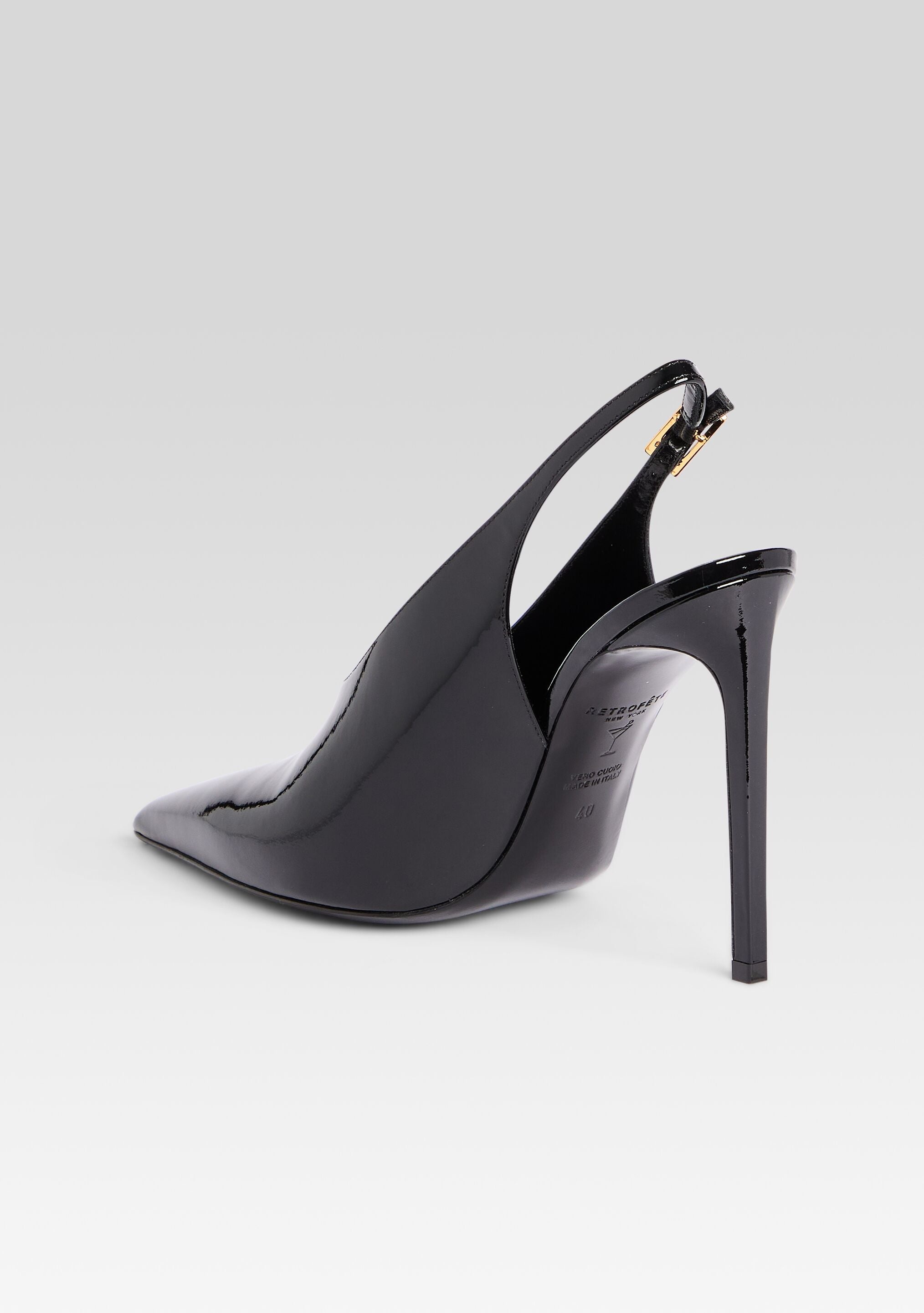 CELIA LEATHER SLINGBACK - 4