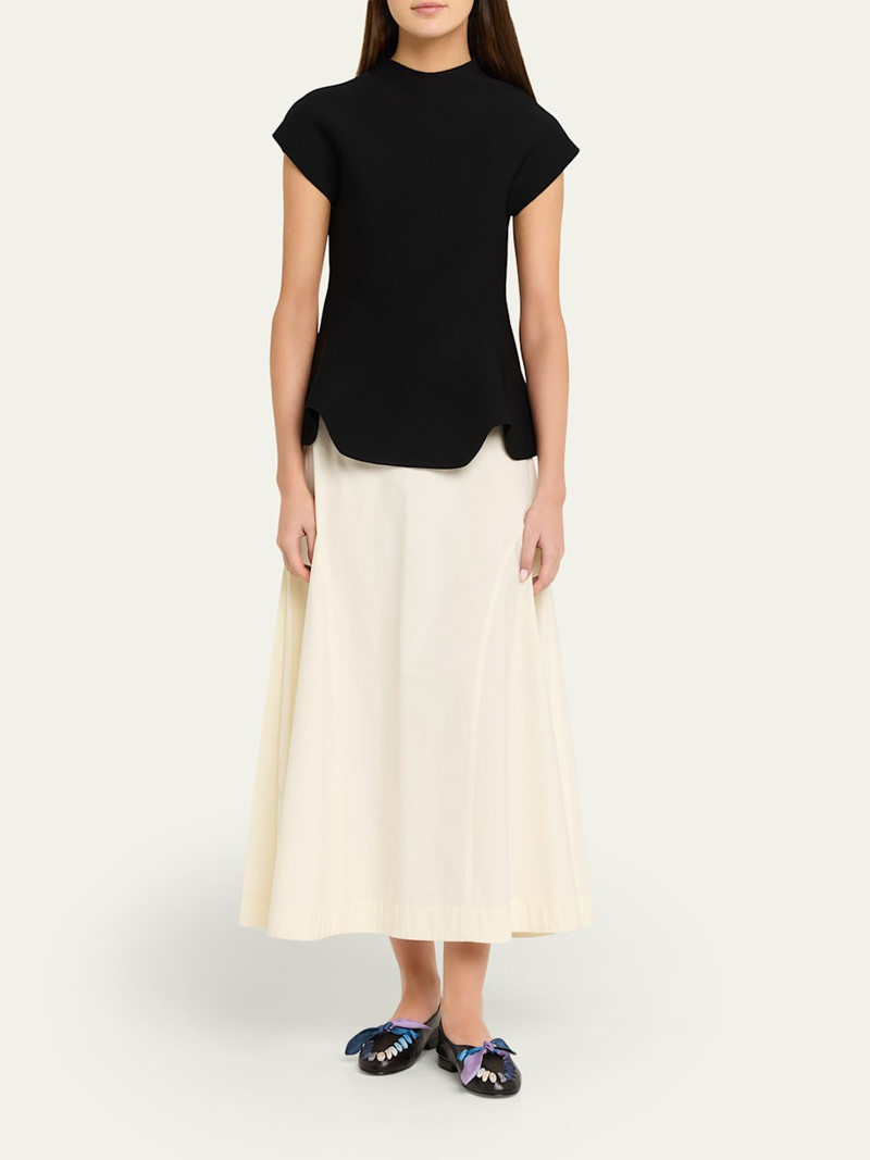 HEREU Juliol Foulard Leather Deconstructed Loafers outlook