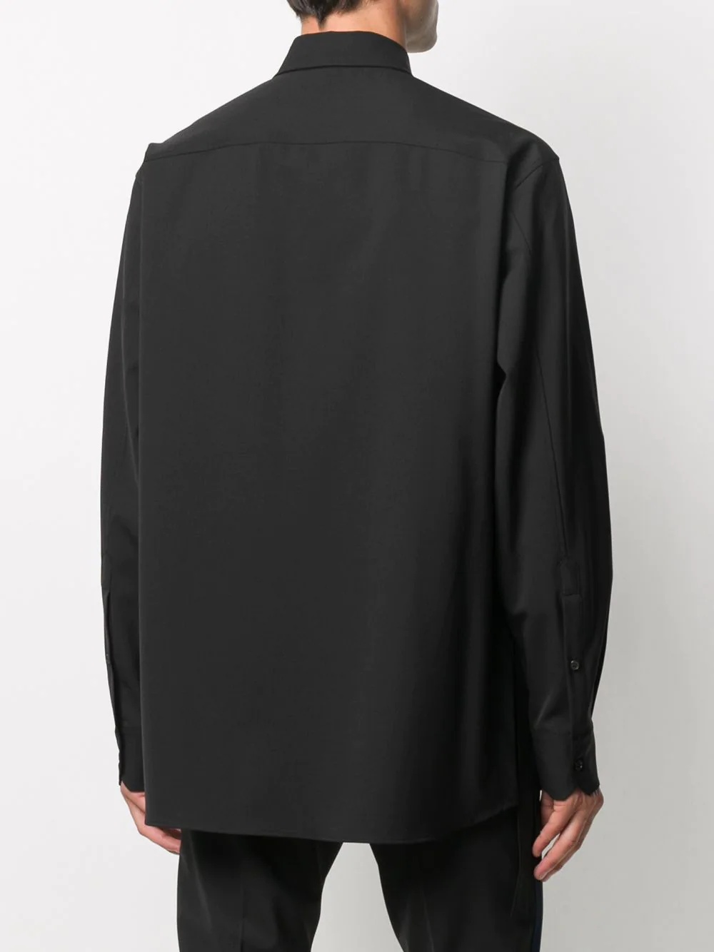 chest pocket long-sleeve shirt - 4