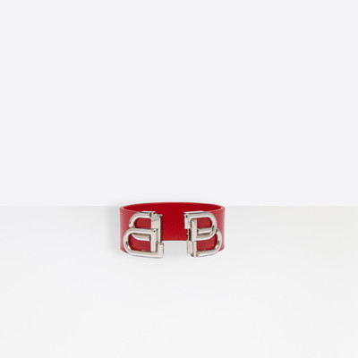 BALENCIAGA BB Leather Bracelet outlook