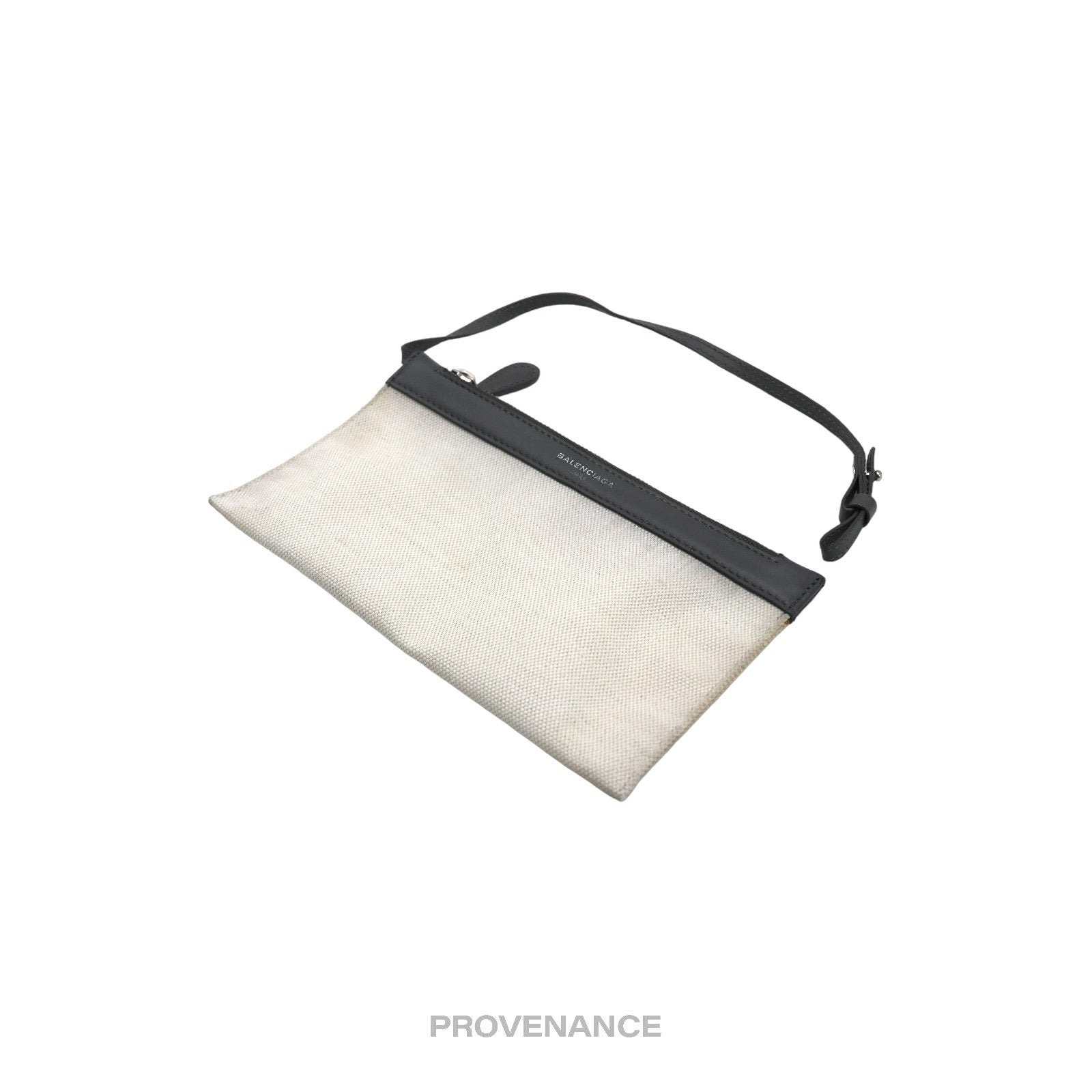 Balenciaga Zip Pouch Wallet - Canvas Gray - 3