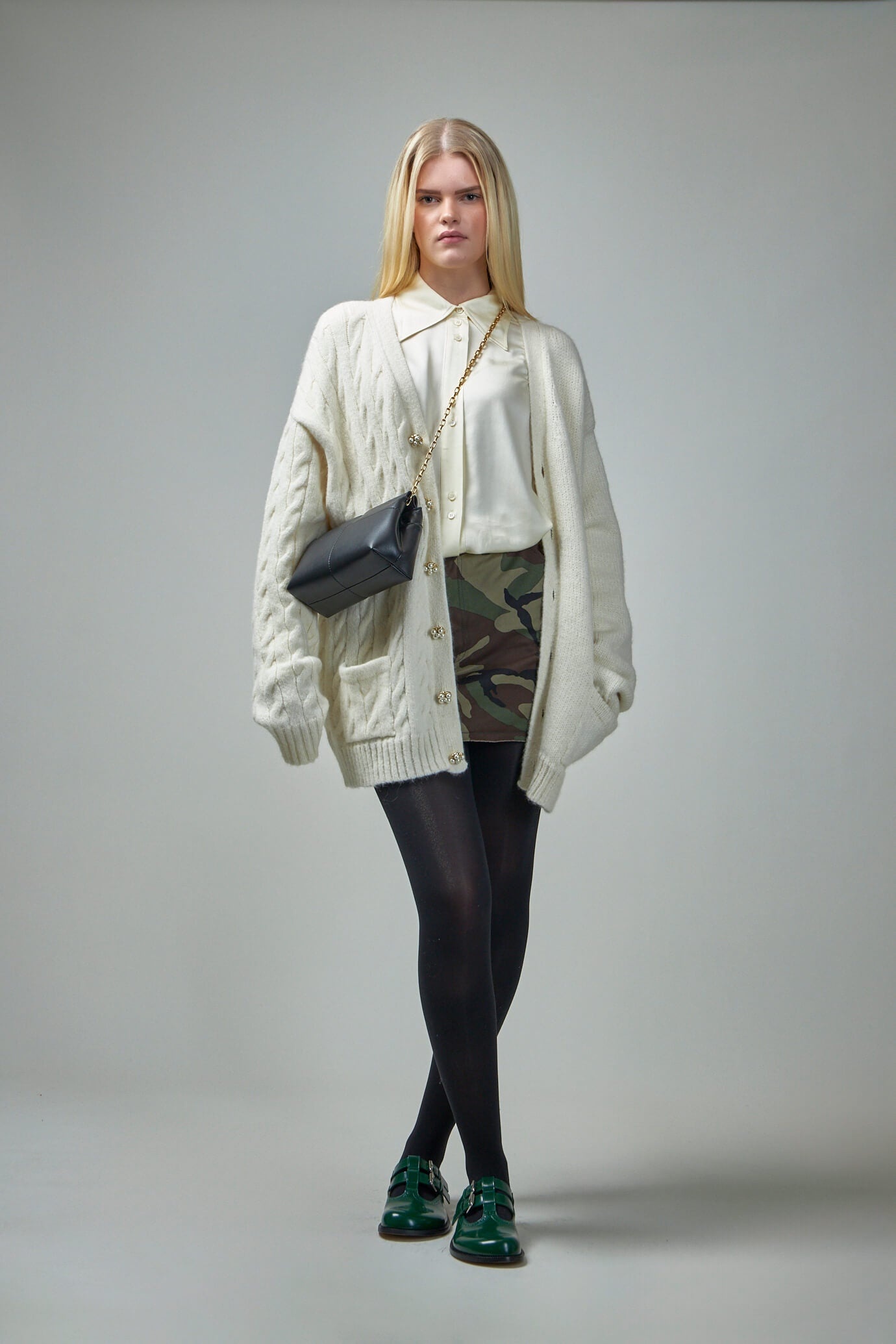 Cargo Camo Mini Skirt - 2