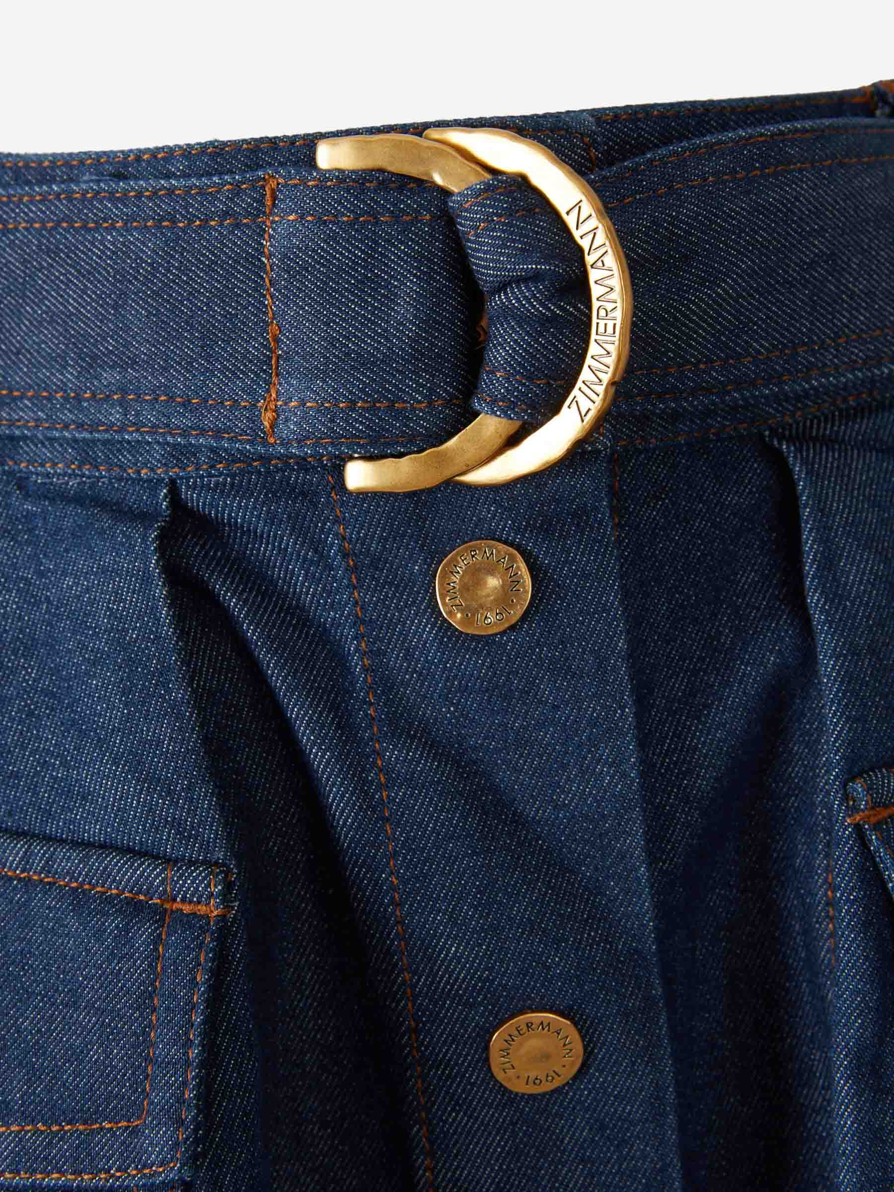 MINI DENIM SKIRT - 4