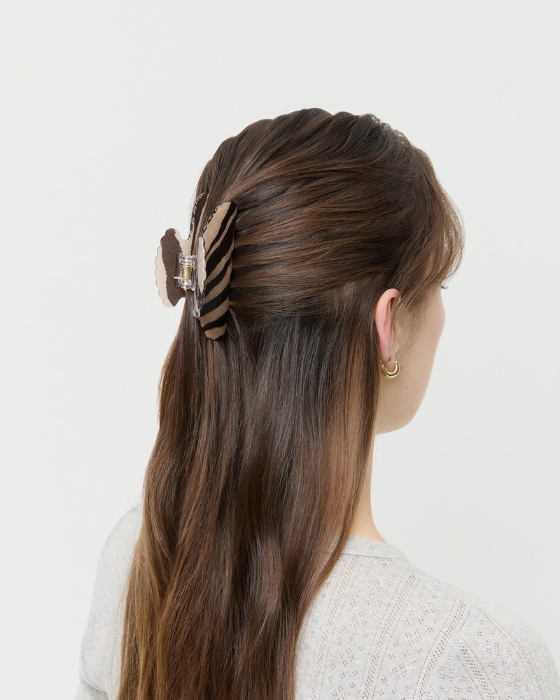 Yuri Zebra Hair Clip Set 3