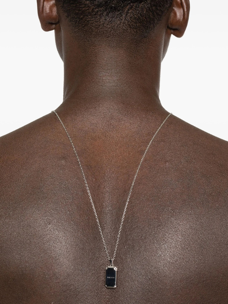 Alexander McQueen Alexander Mcqueen Engraved Logo Necklace outlook