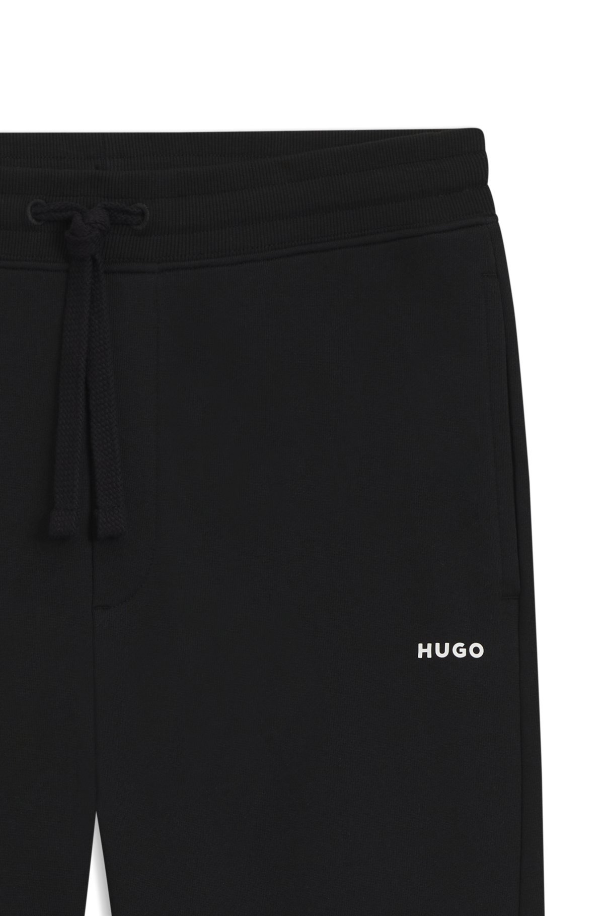 COTTON-TERRY TRACKSUIT BOTTOMS WITH LOGO PRINT - 6