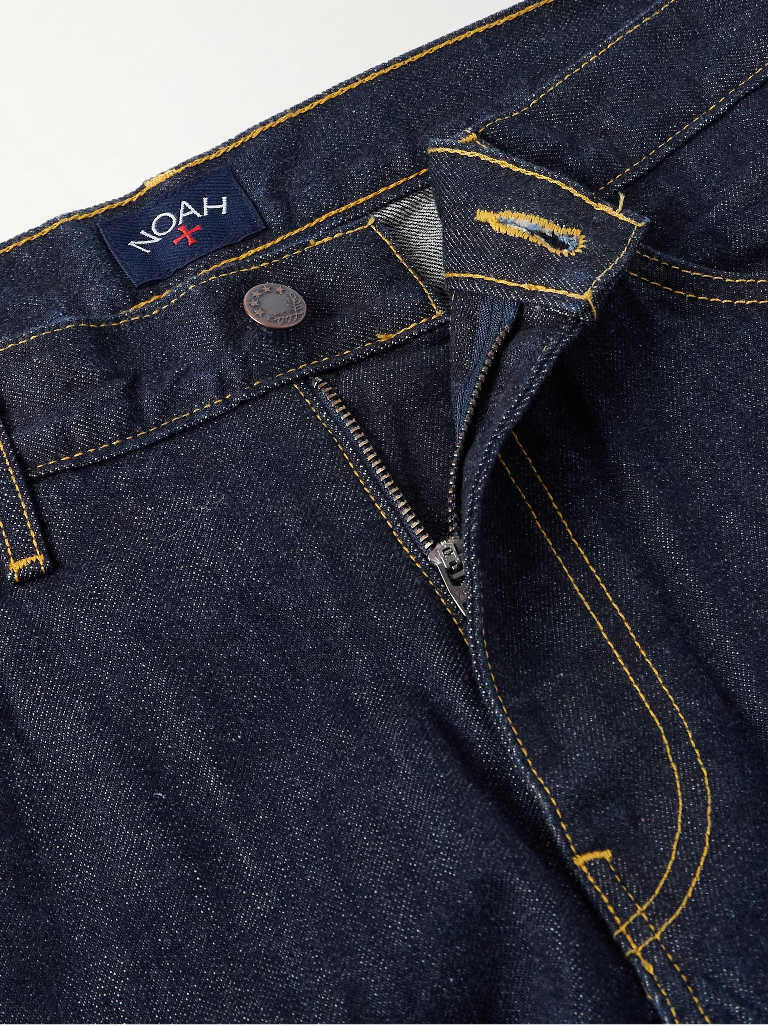 Straight-Leg Jeans Indigo - 6