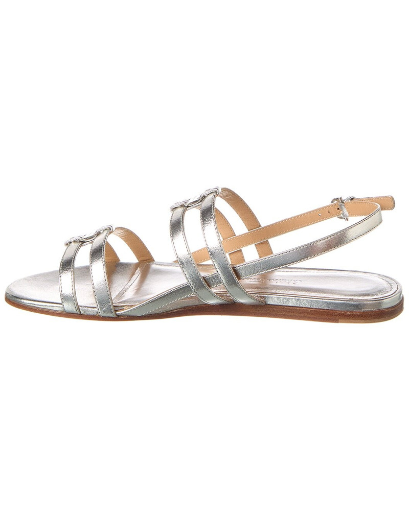 FERRAGAMO Ferragamo Typa Leather Sandal outlook