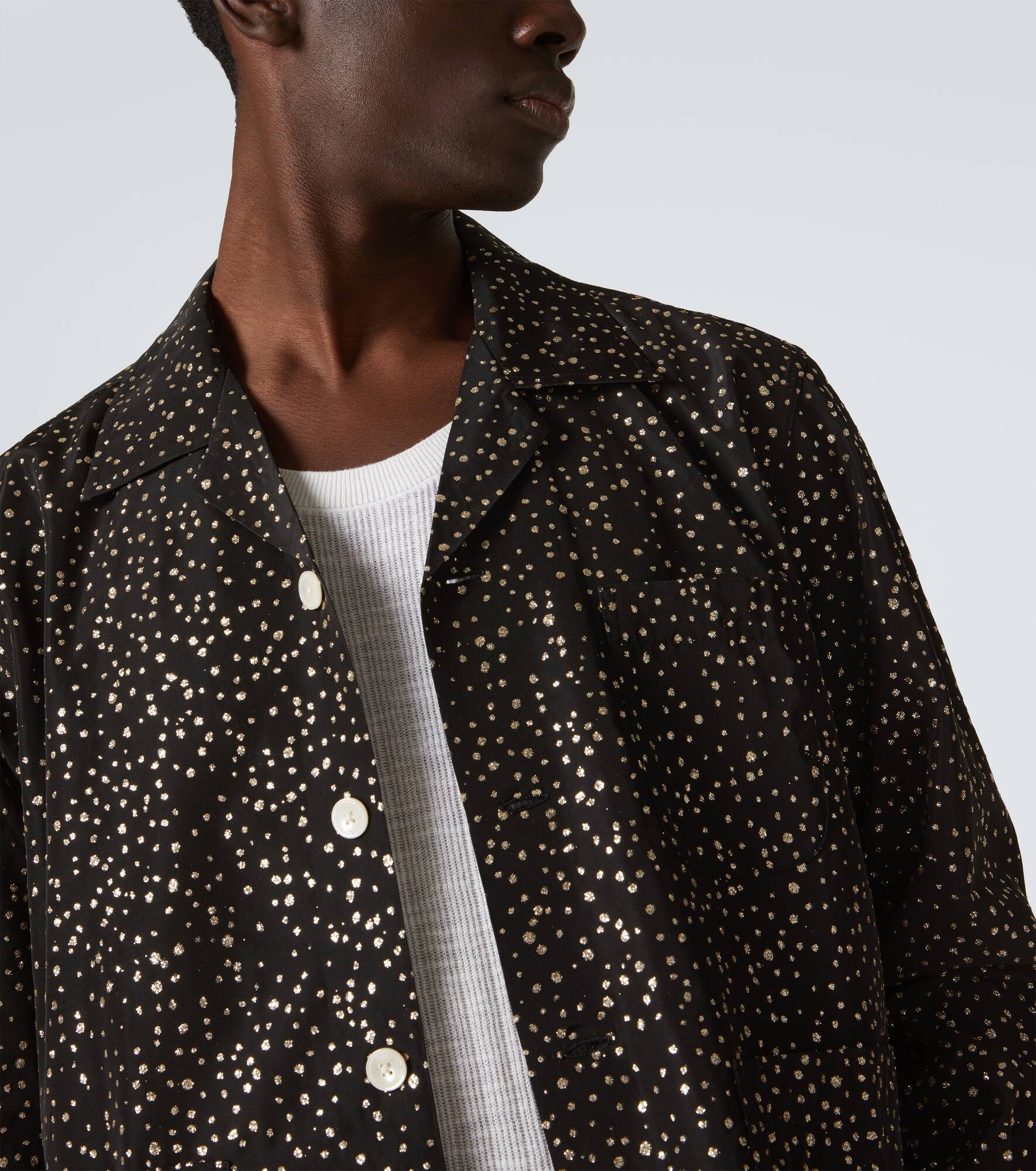 Glitter faille shirt - 5