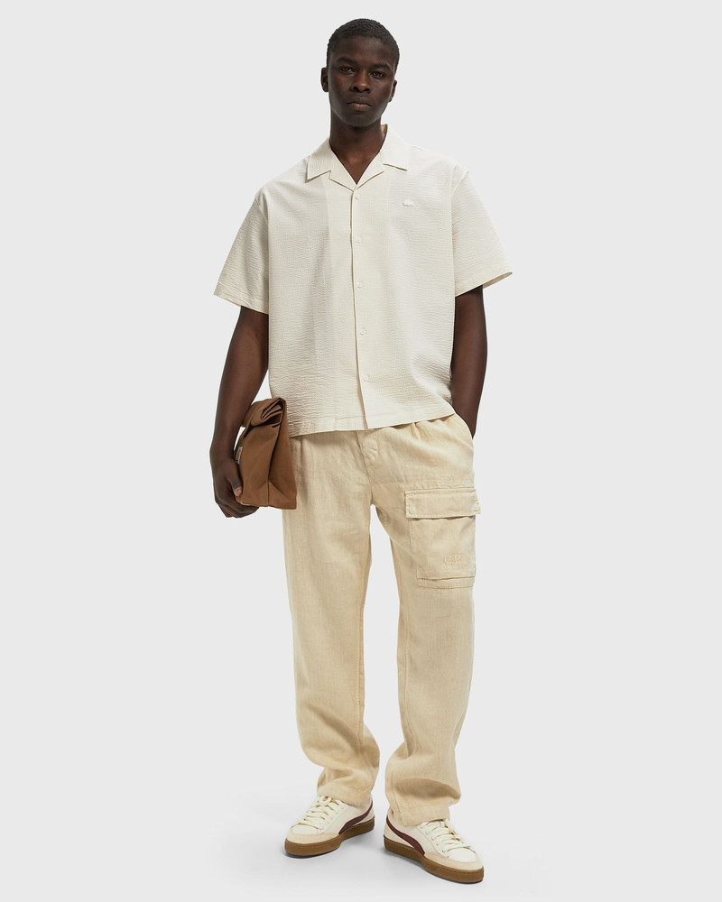 LACOSTE Relaxed Fit Seersucker Shirt outlook