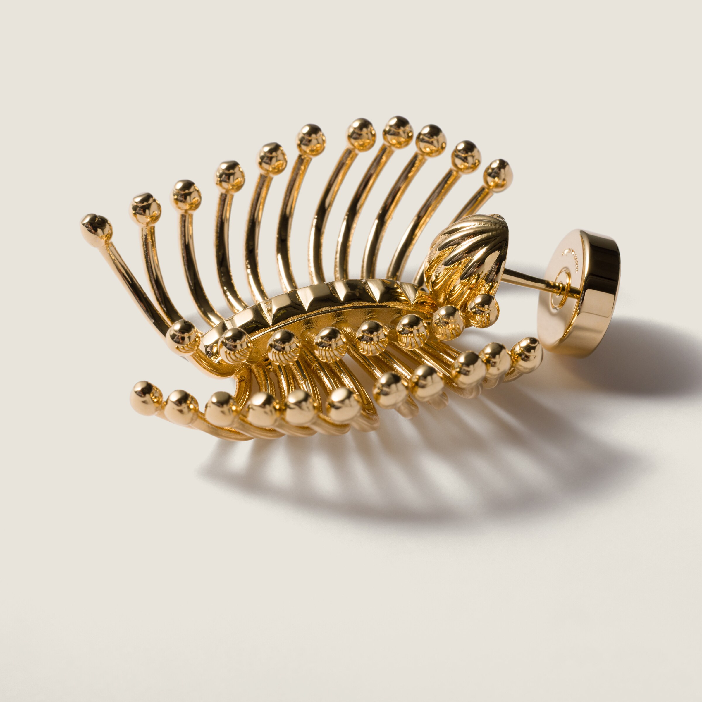 Metal earrings - 2