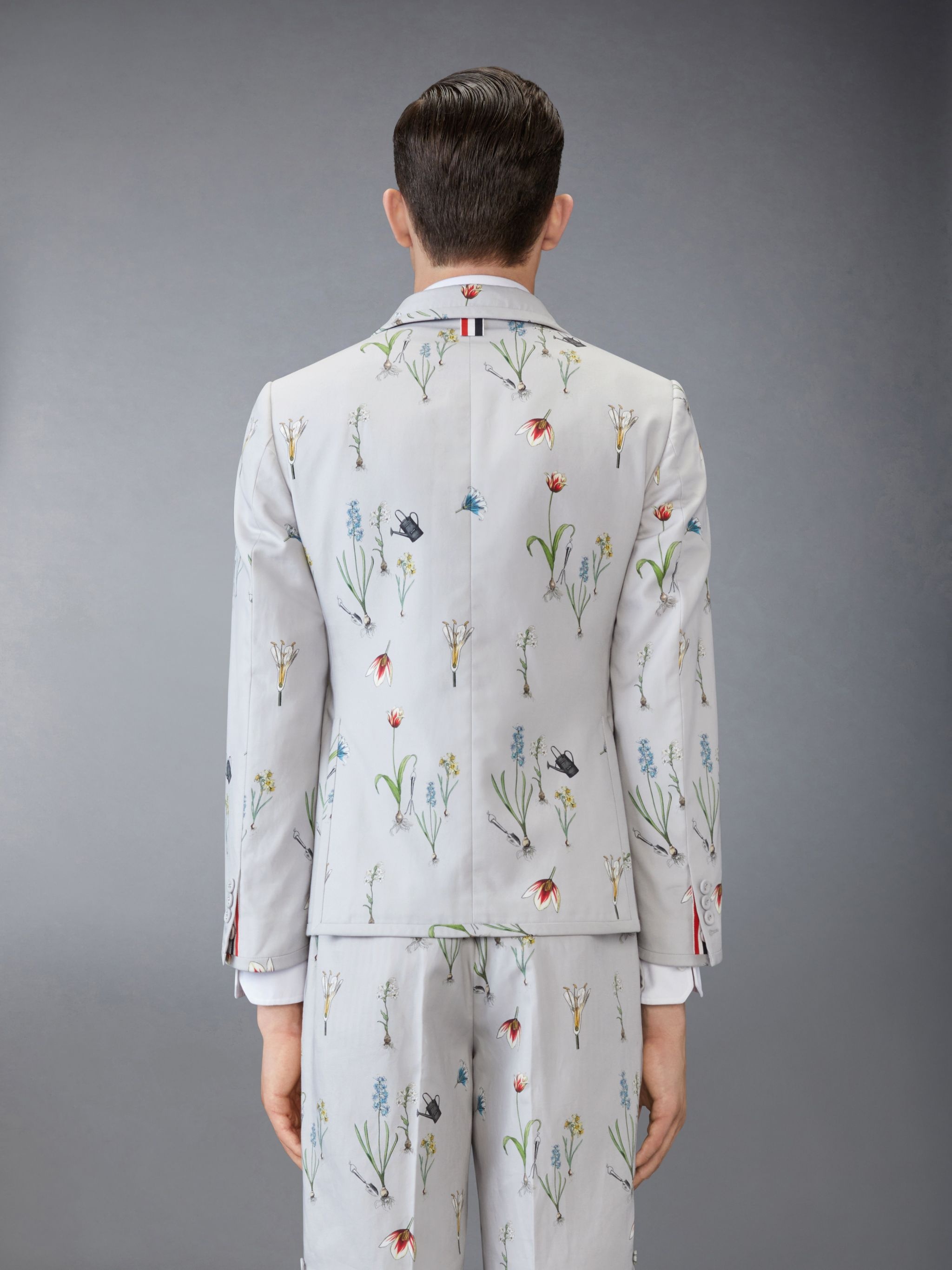 CLASSIC COTTON LINEN BOTANICAL SPORT COAT - 2