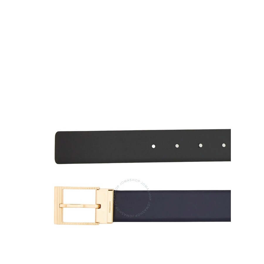 Ferragamo Reversible and Adjustable Leather Belt - 2