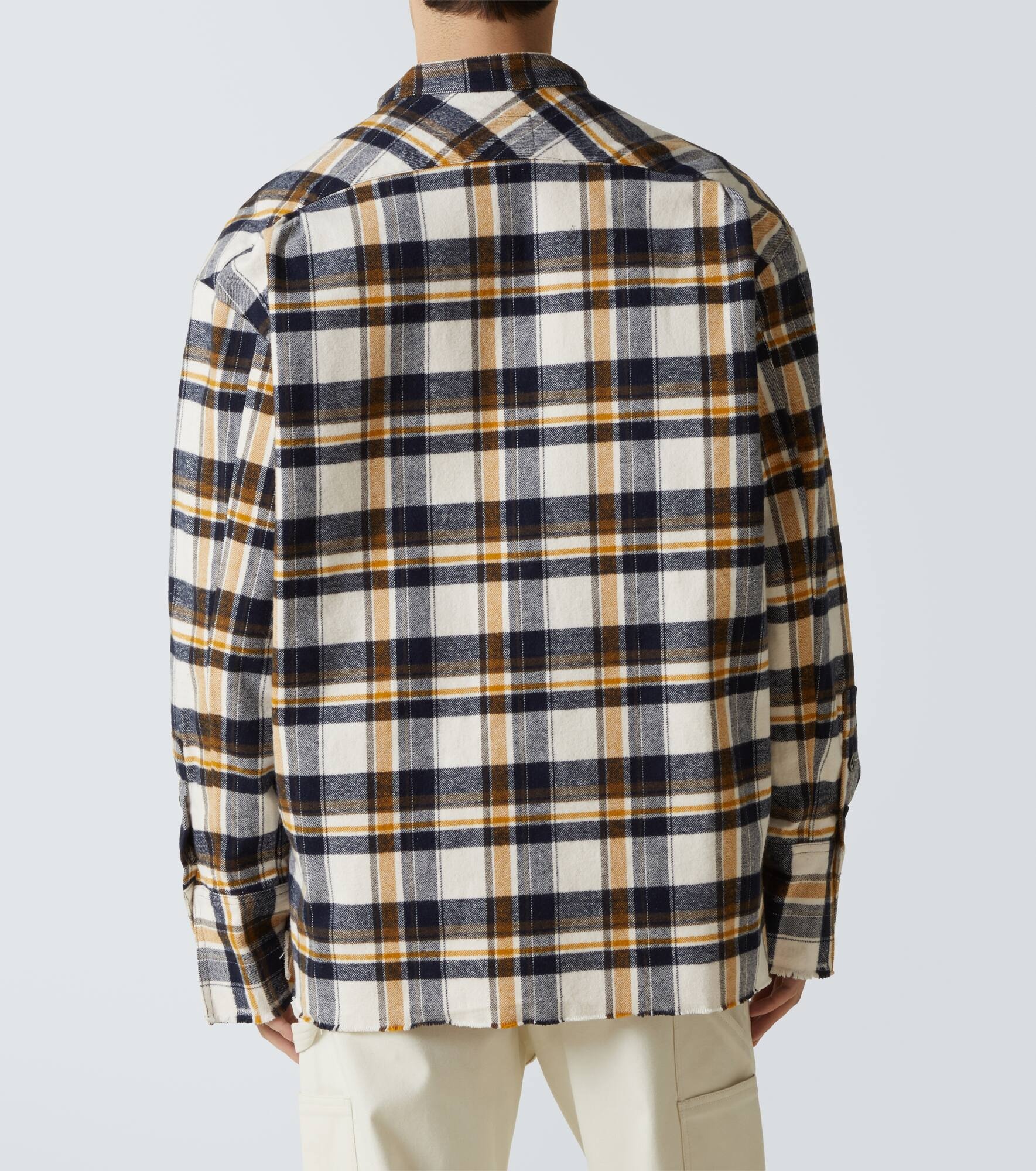 Plaid cotton shirt - 4