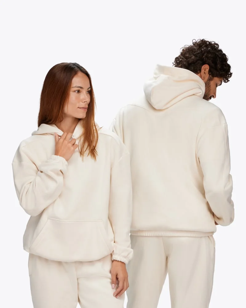 Essential Hoodie in Eggnog - 1