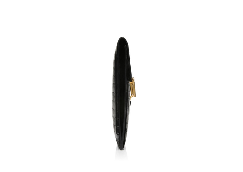 TOM FORD STAMPED CROC LEATHER T PIN PORTFOLIO outlook