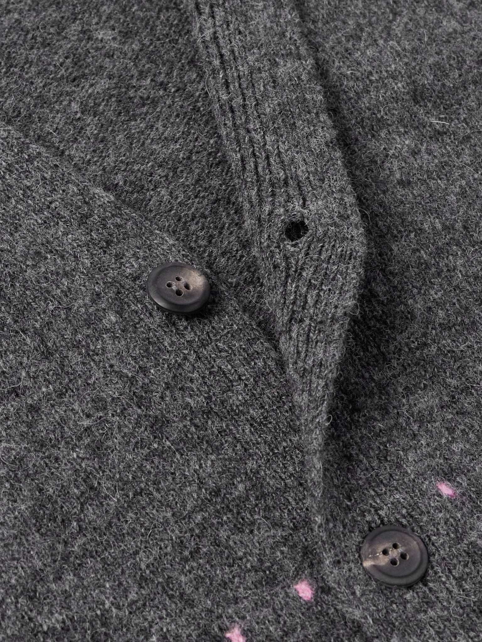 Rugrat Fair Isle Wool Sweater Vest - 5