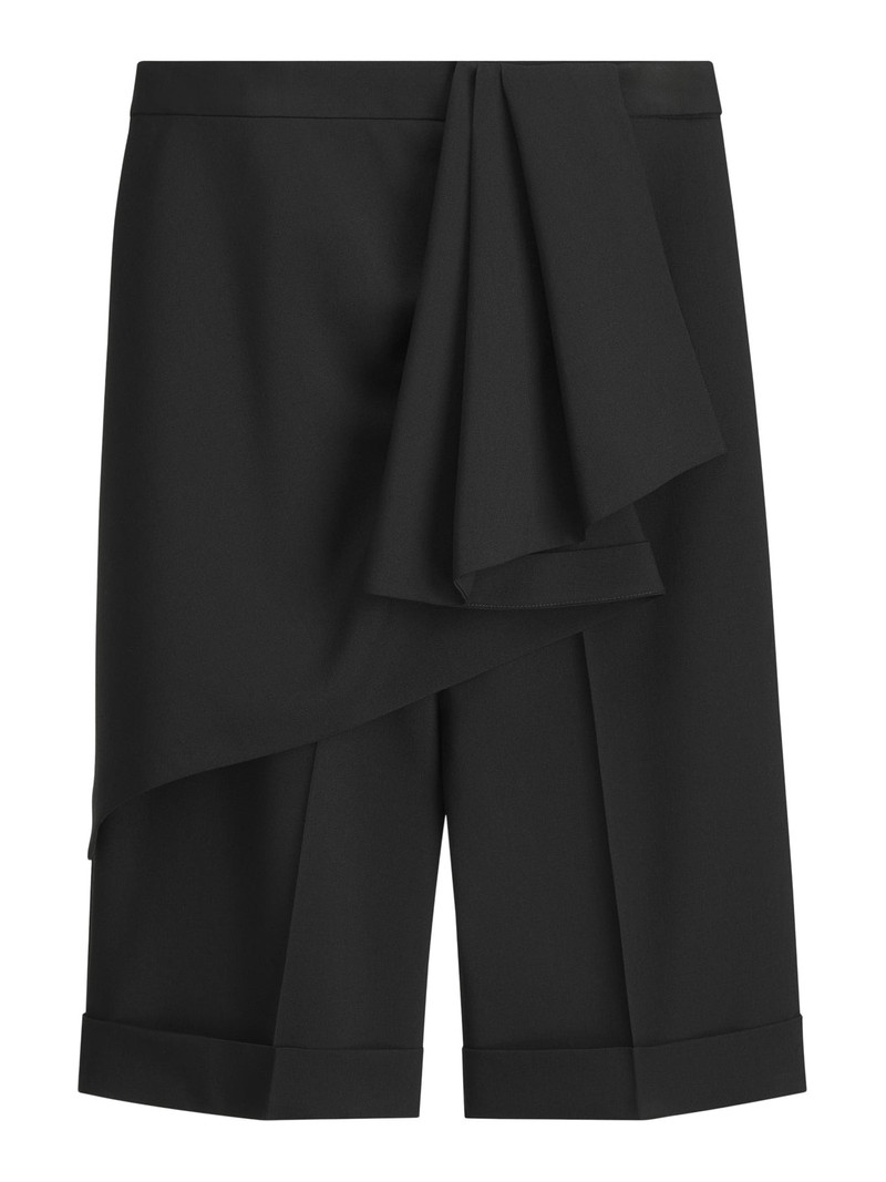 DRAPED ANKLE-LENGTH TROUSERS 4
