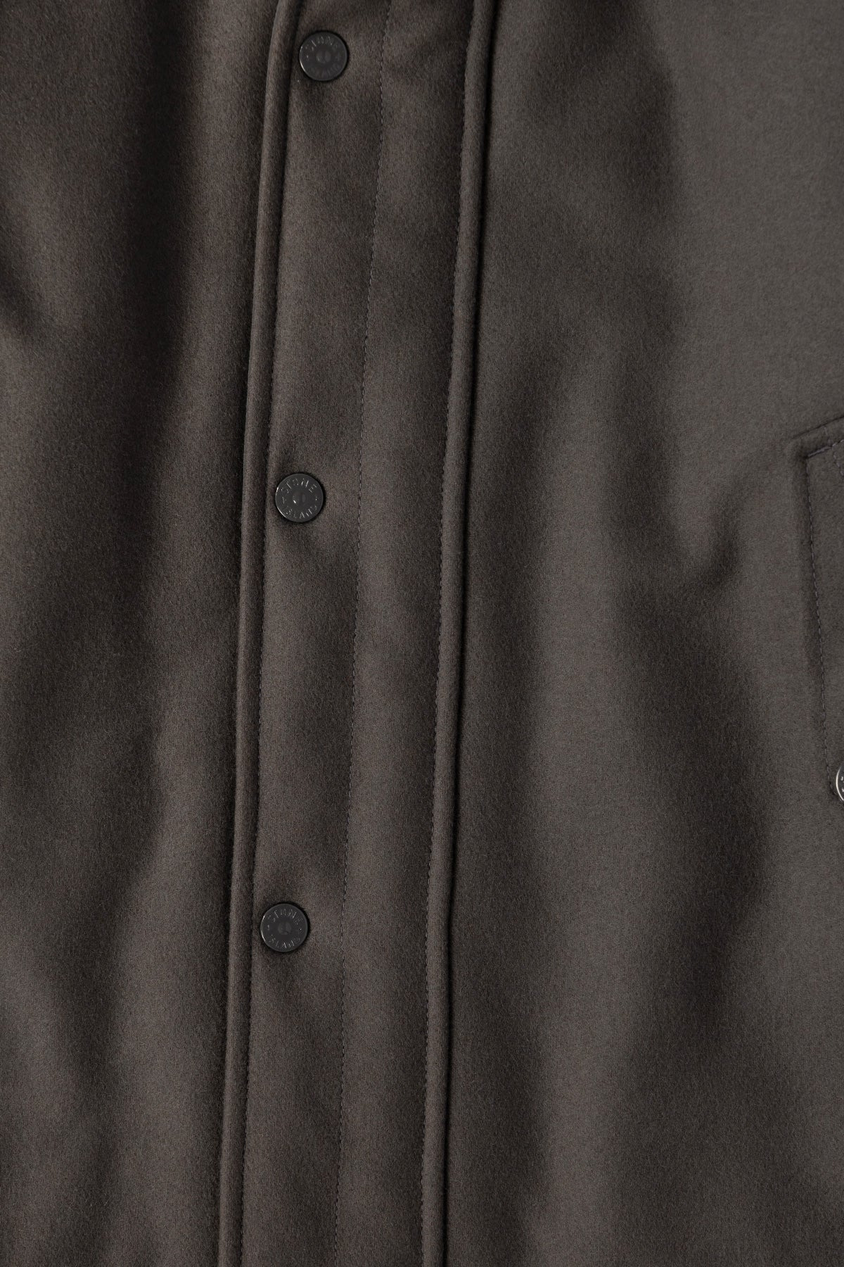 Wool Nylon Flannel Ghost Jacket - Grey - 4