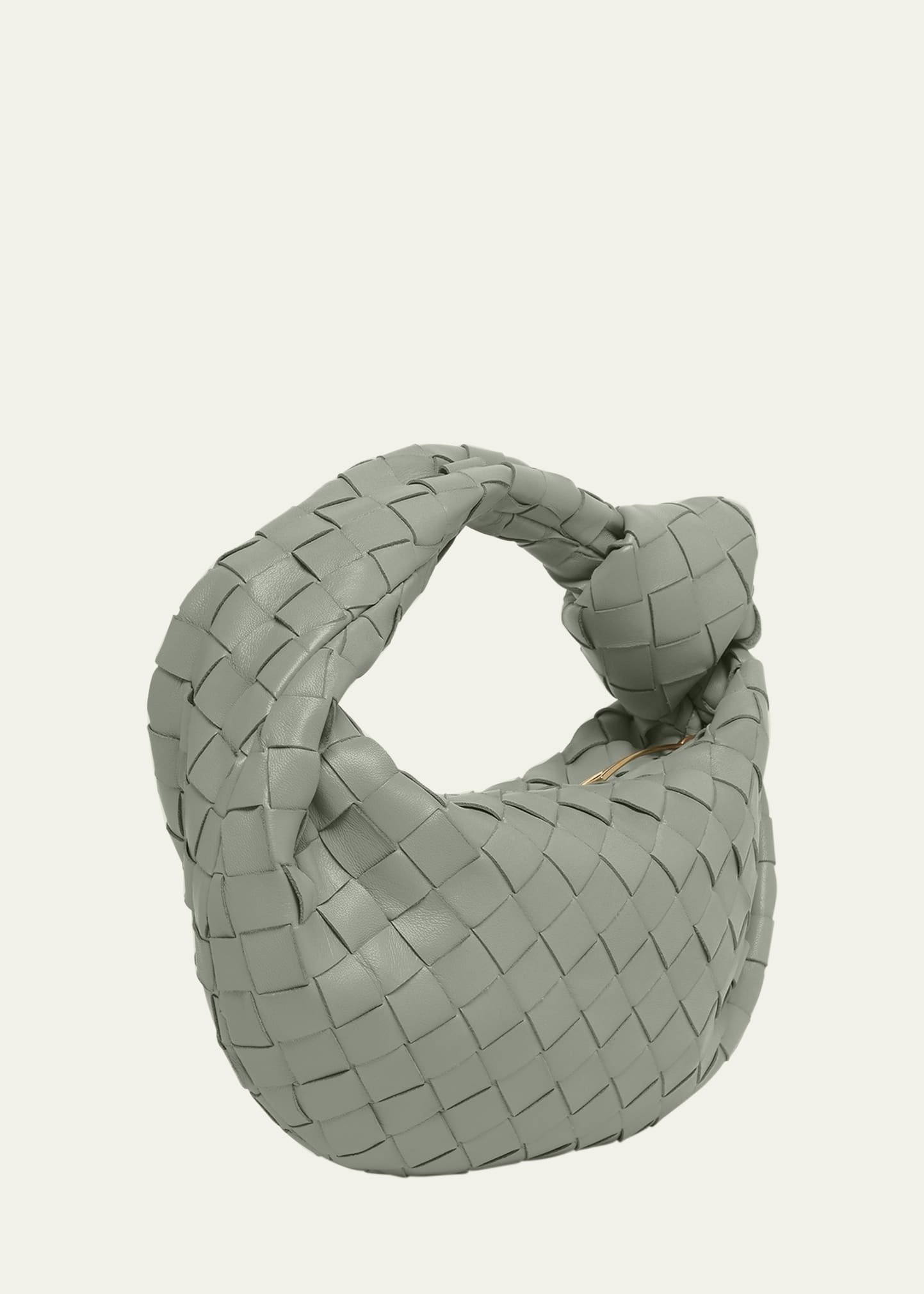 Jodie Mini Intrecciato Knot Hobo Bag - 3